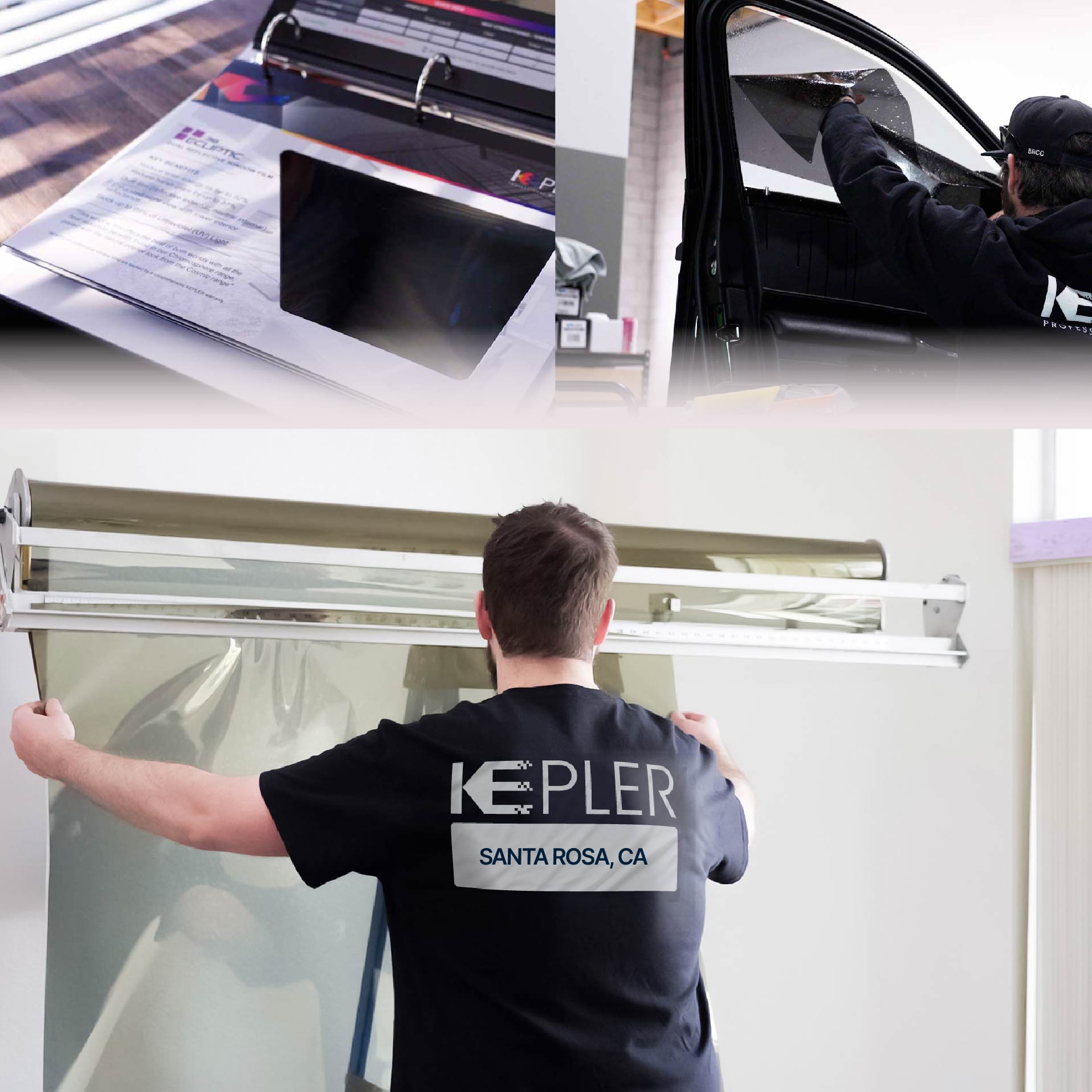Kepler Specialist Installing Anti-Graffiti Film in Santa Rosa, California