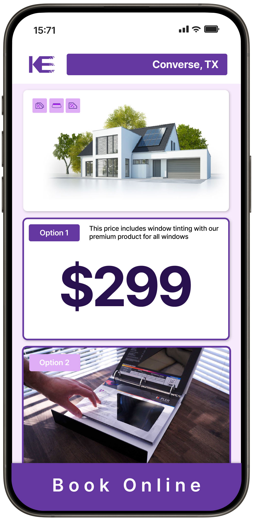 View Reasonable Home Window Tinting Rates in Converse, Texas