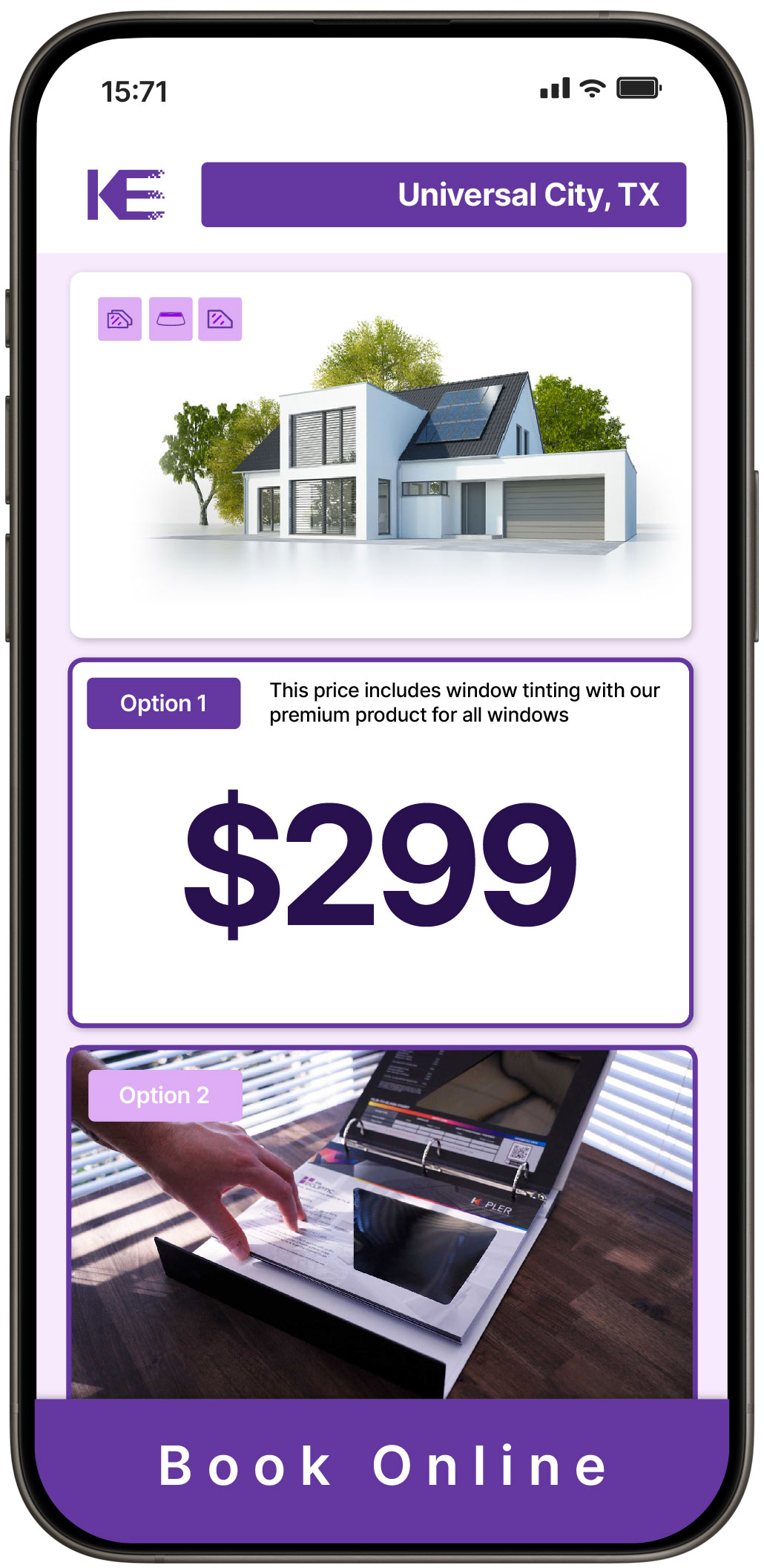 View Affordable Home Window Tinting Costs in Universal City, Texas