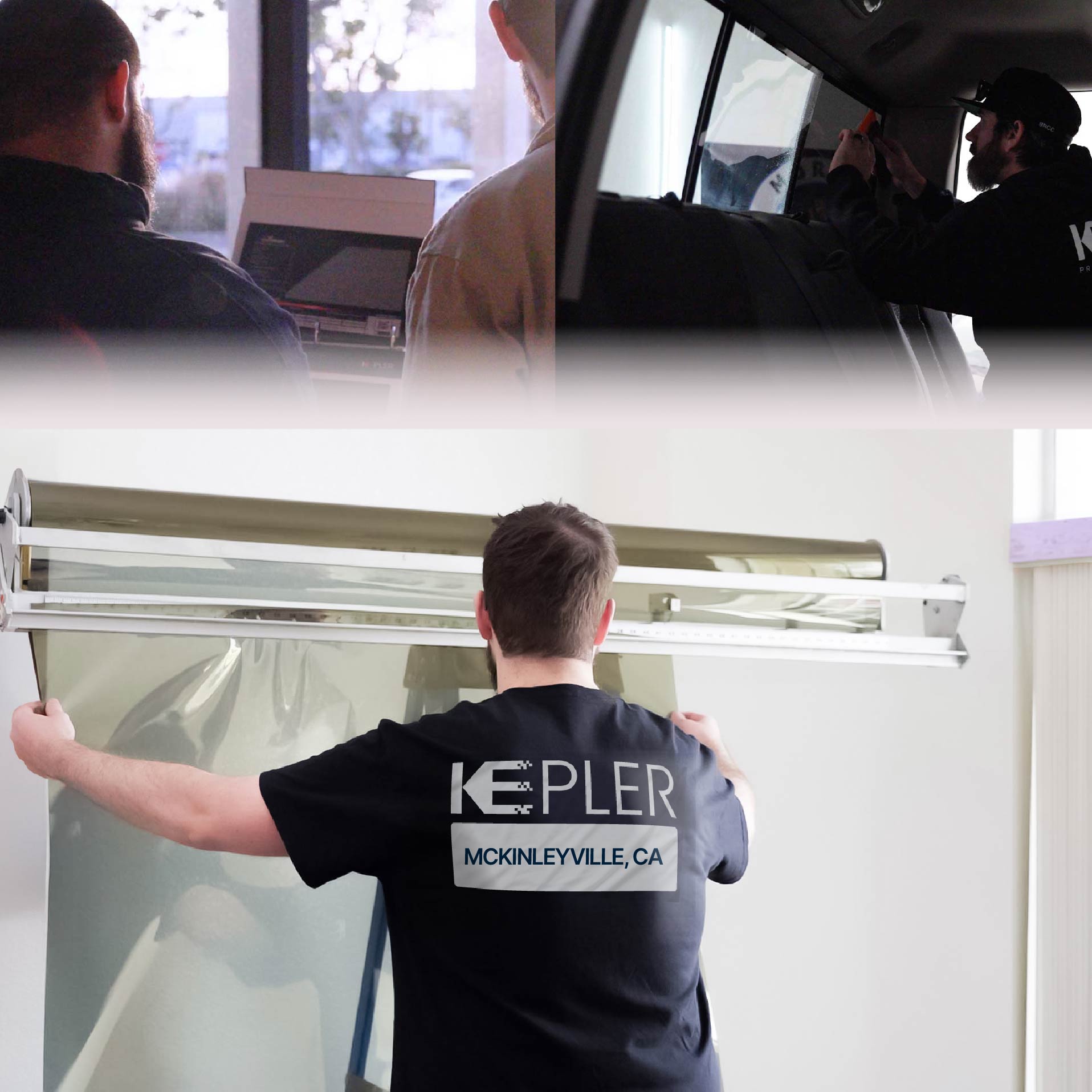 Kepler Specialist Installing Anti-Graffiti Film in McKinleyville, California