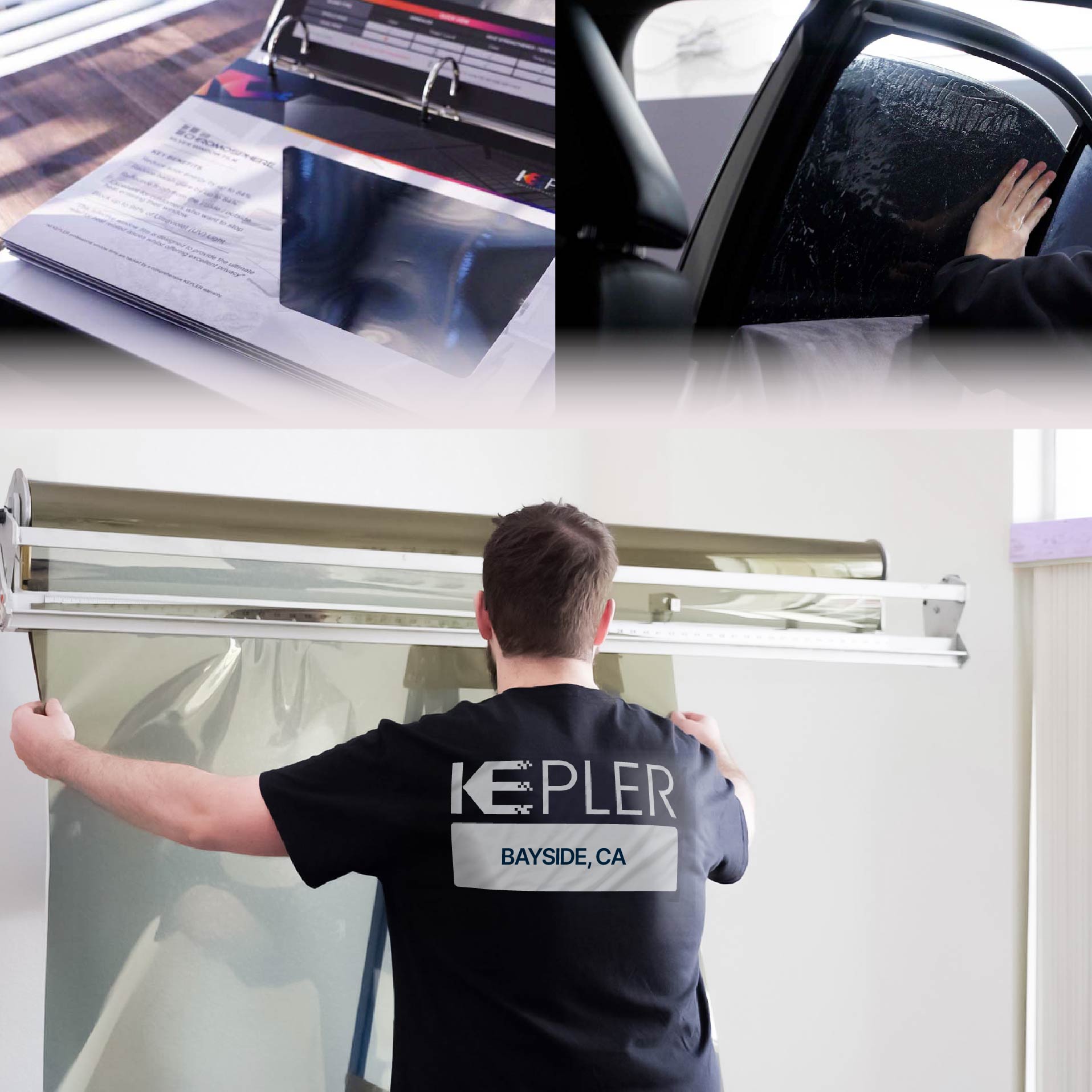 Kepler Specialist Installing Anti-Graffiti Film in Bayside, California
