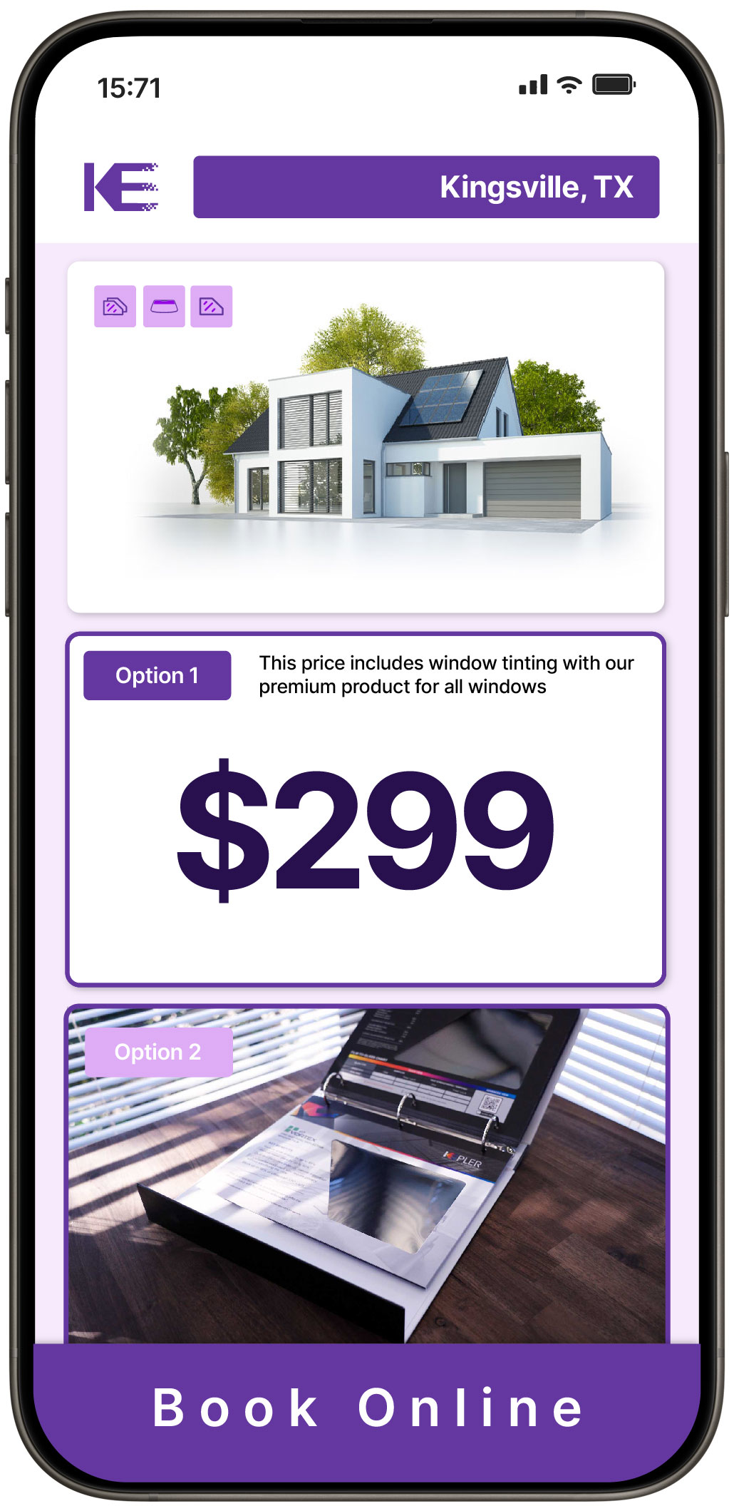 View Competitive Home Window Tinting Rates in Kingsville, Texas