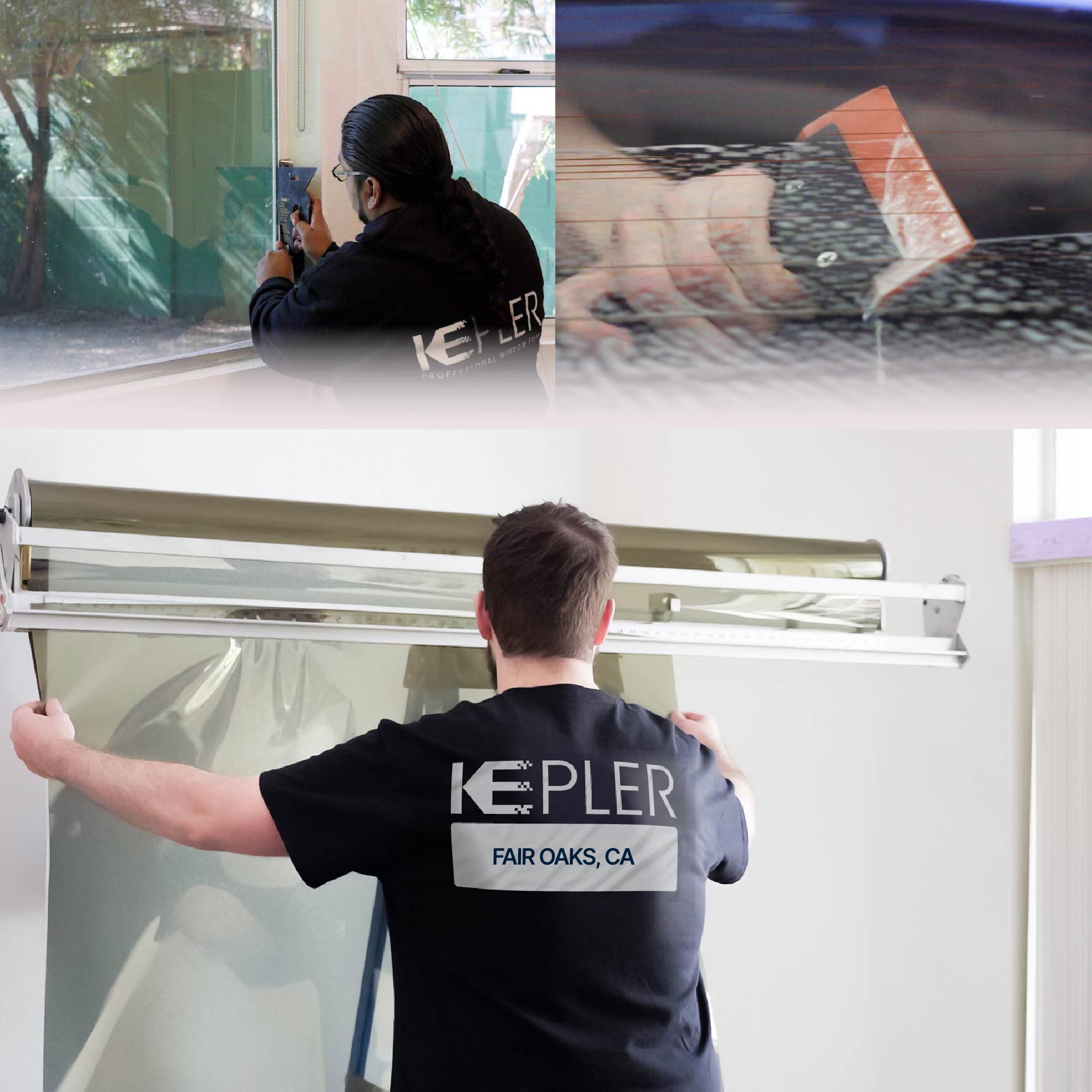 Kepler Specialist Installing Anti-Graffiti Film in Fair Oaks, California