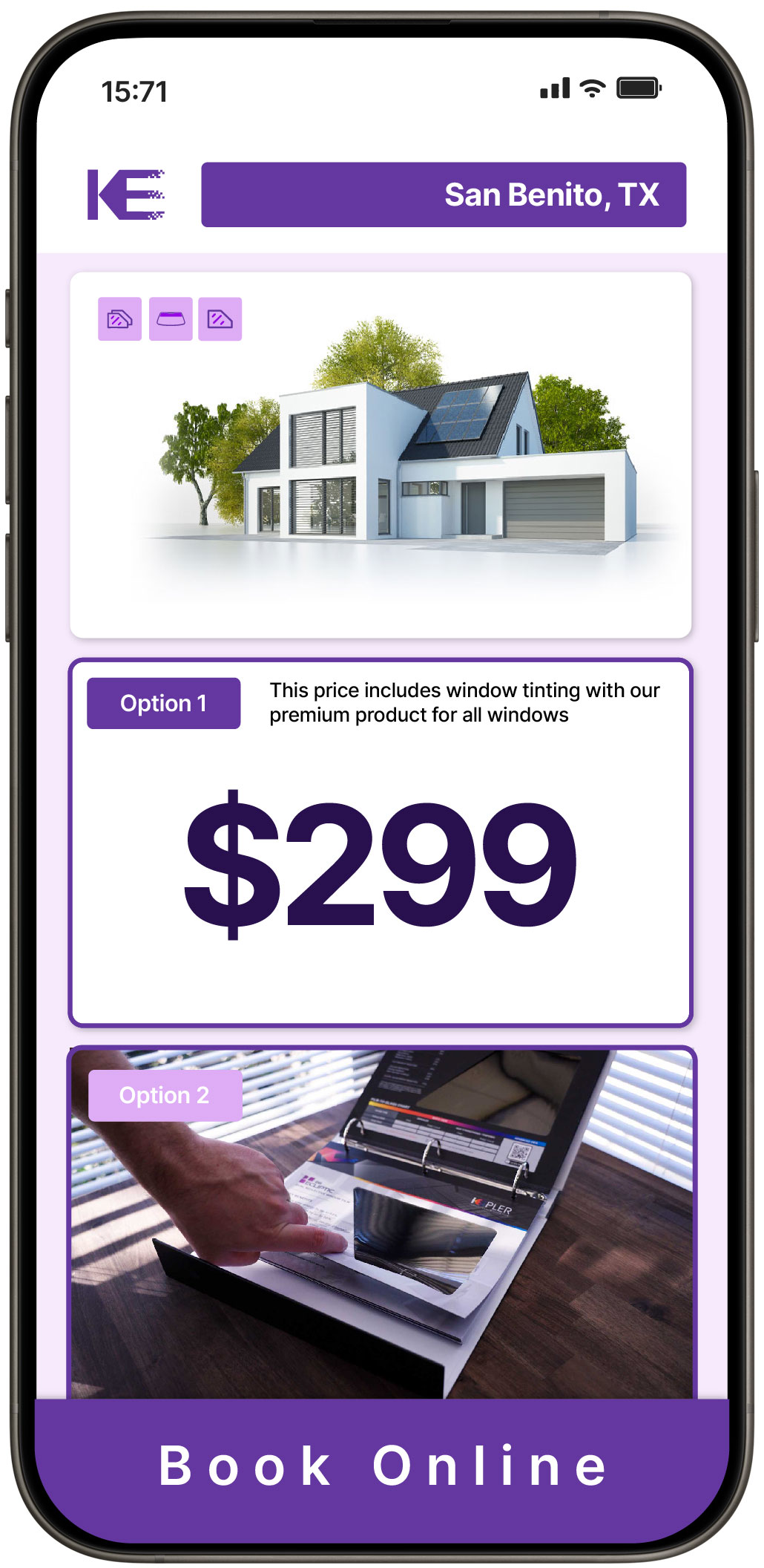 View Competitive Home Window Tinting Rates in San Benito, Texas