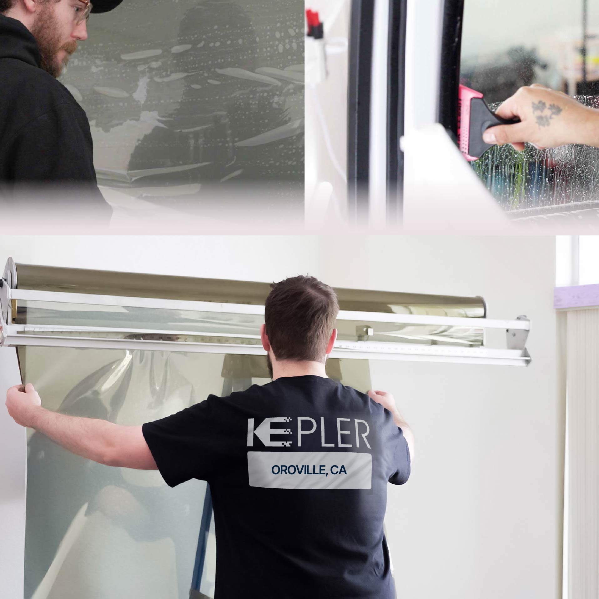 Kepler Specialist Installing Anti-Graffiti Film in Oroville, California