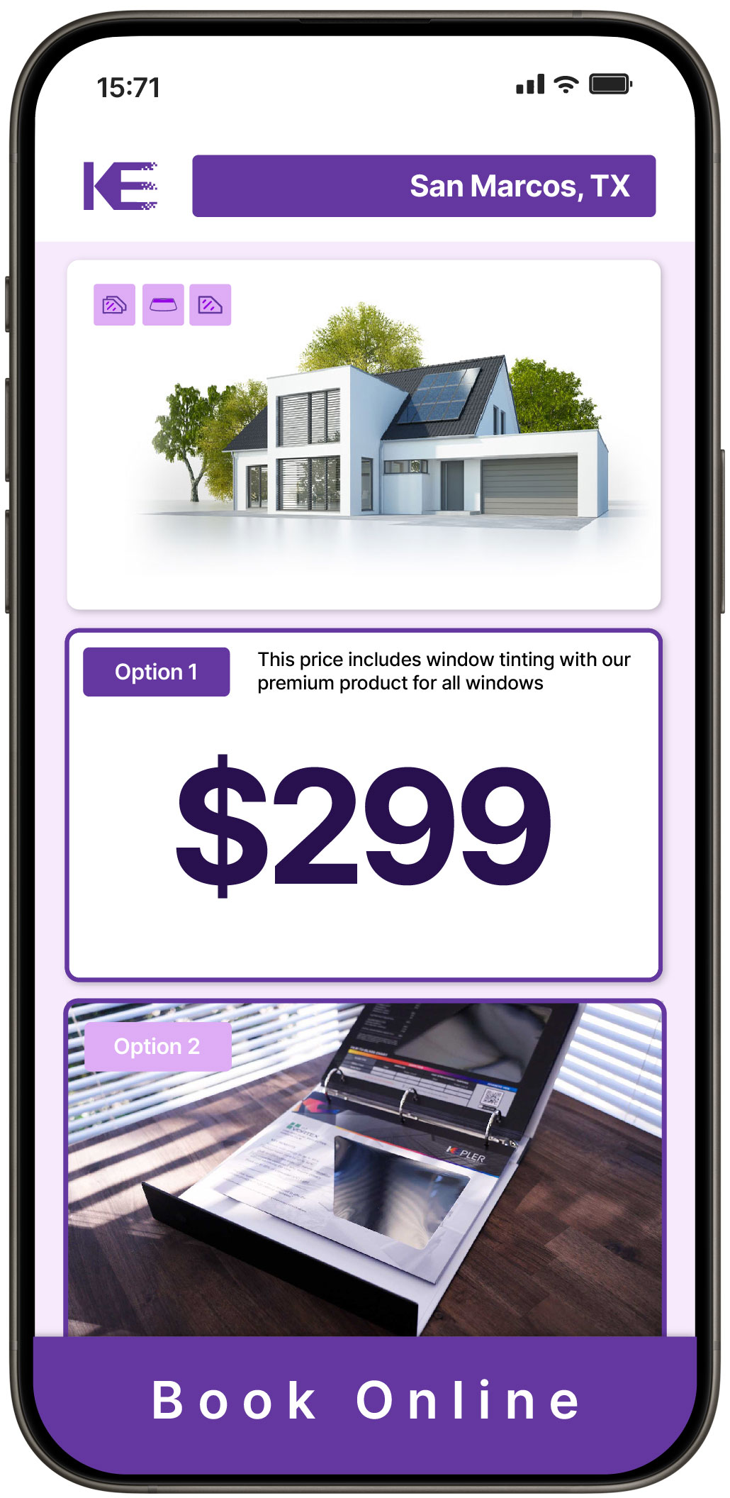 View Competitive Home Window Tinting Prices in San Marcos, Texas