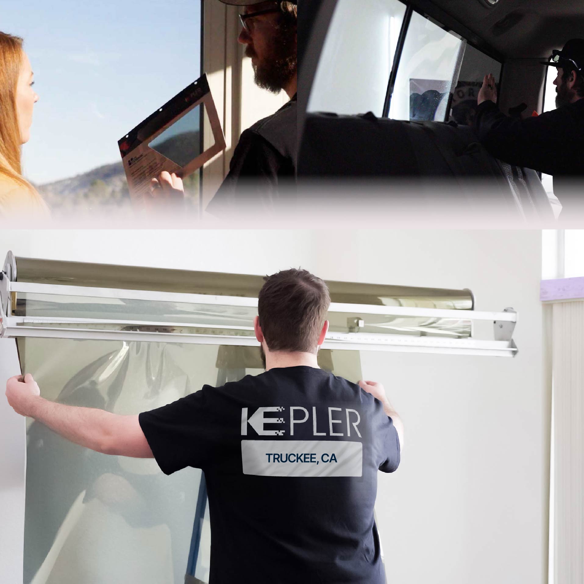 Kepler Specialist Installing Anti-Graffiti Film in Truckee, California