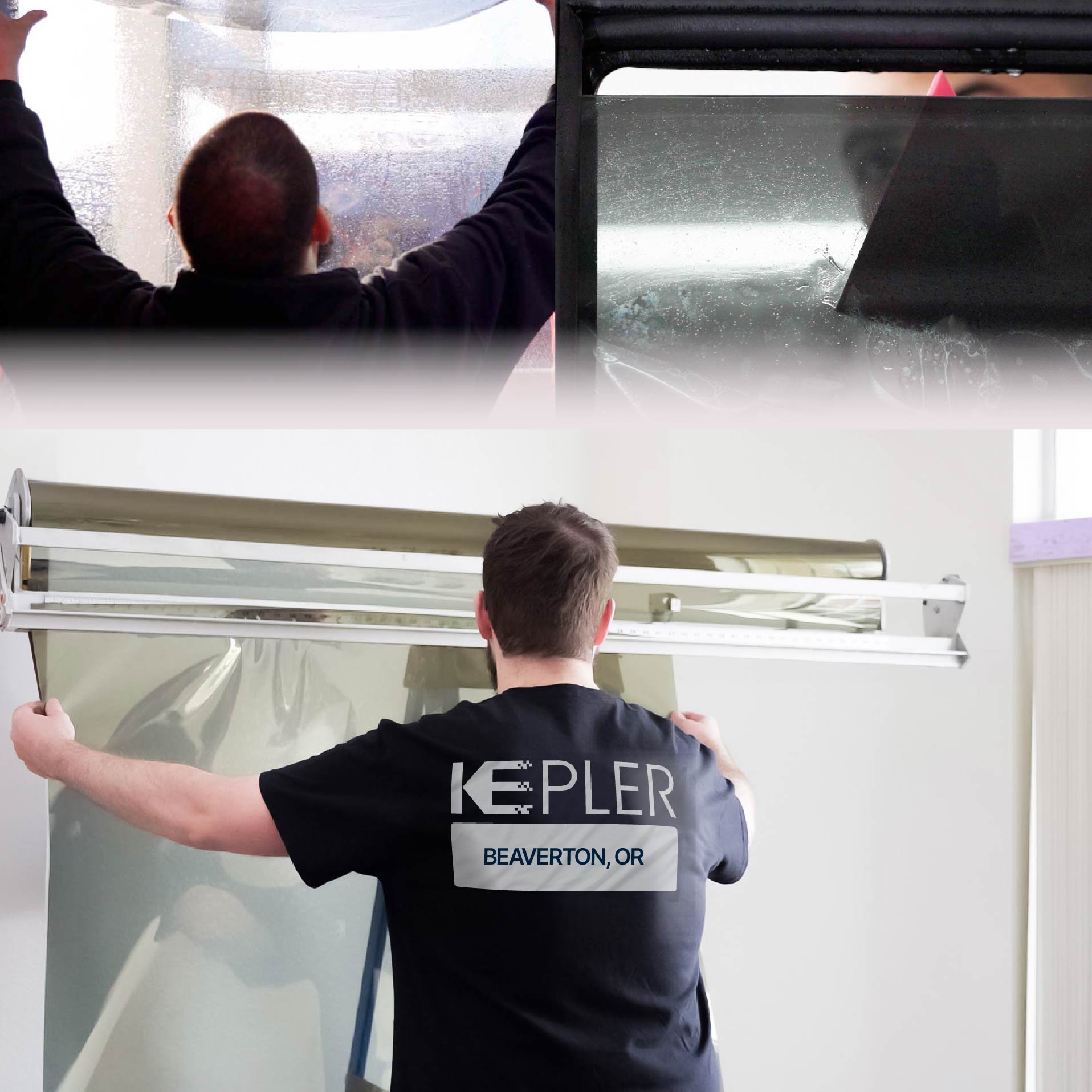 Kepler Specialist Installing Anti-Graffiti Film in Beaverton, Oregon