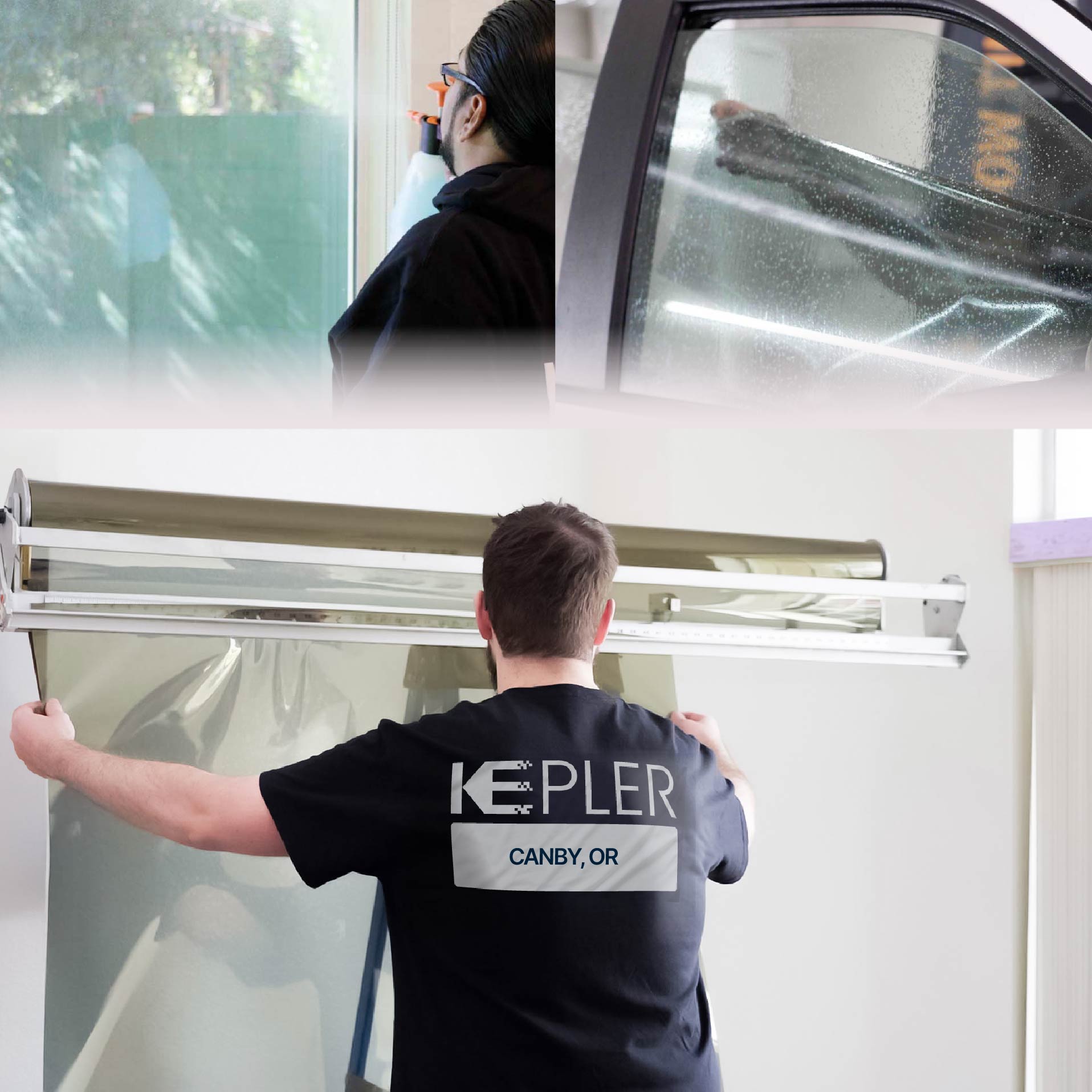 Kepler Specialist Installing Anti-Graffiti Film in Canby, Oregon