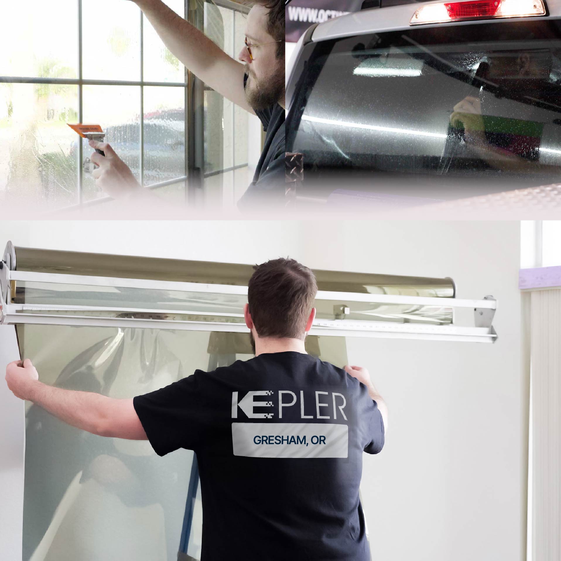 Kepler Specialist Installing Anti-Graffiti Film in Gresham, Oregon