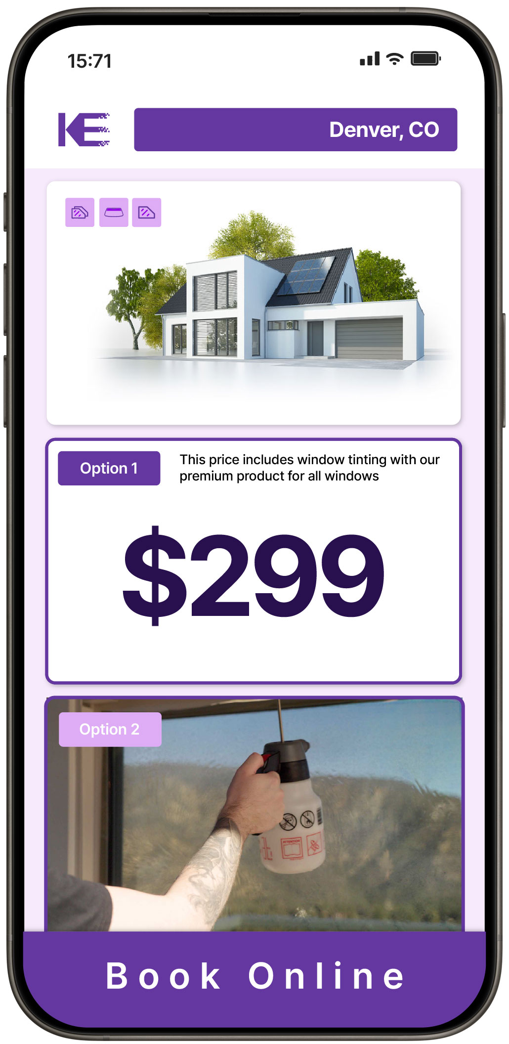 View Competitive Home Window Tinting Rates in Denver, Colorado