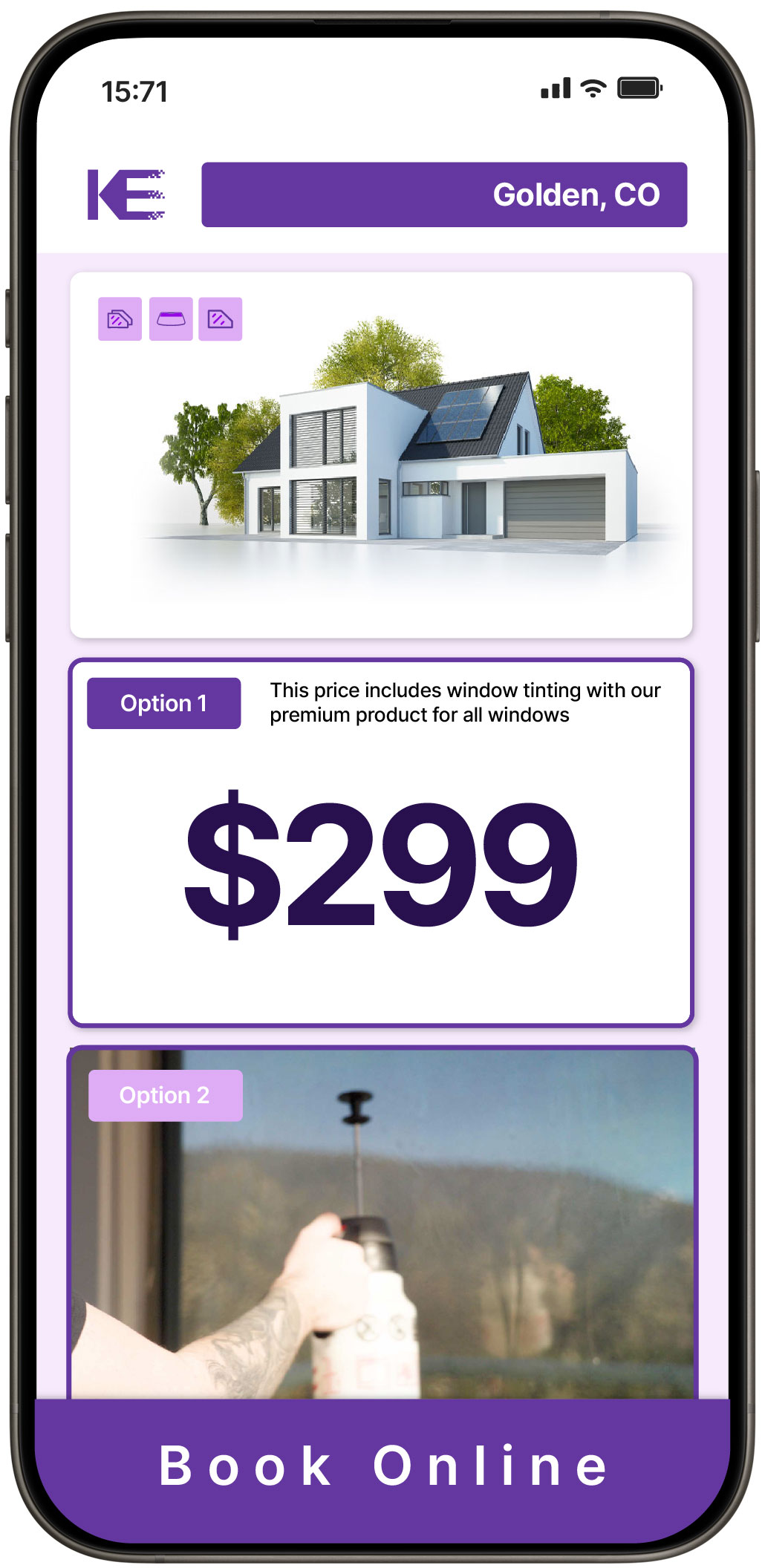 View Competitive Home Window Tinting Prices in Golden, Colorado