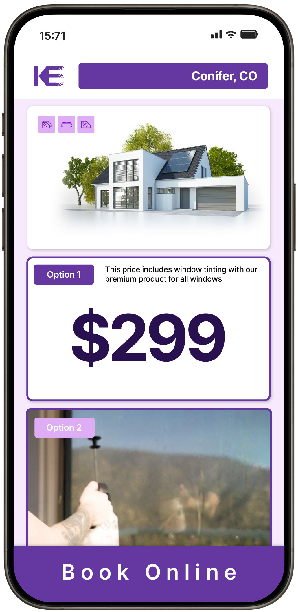View Affordable Home Window Tinting Rates in Conifer, Colorado