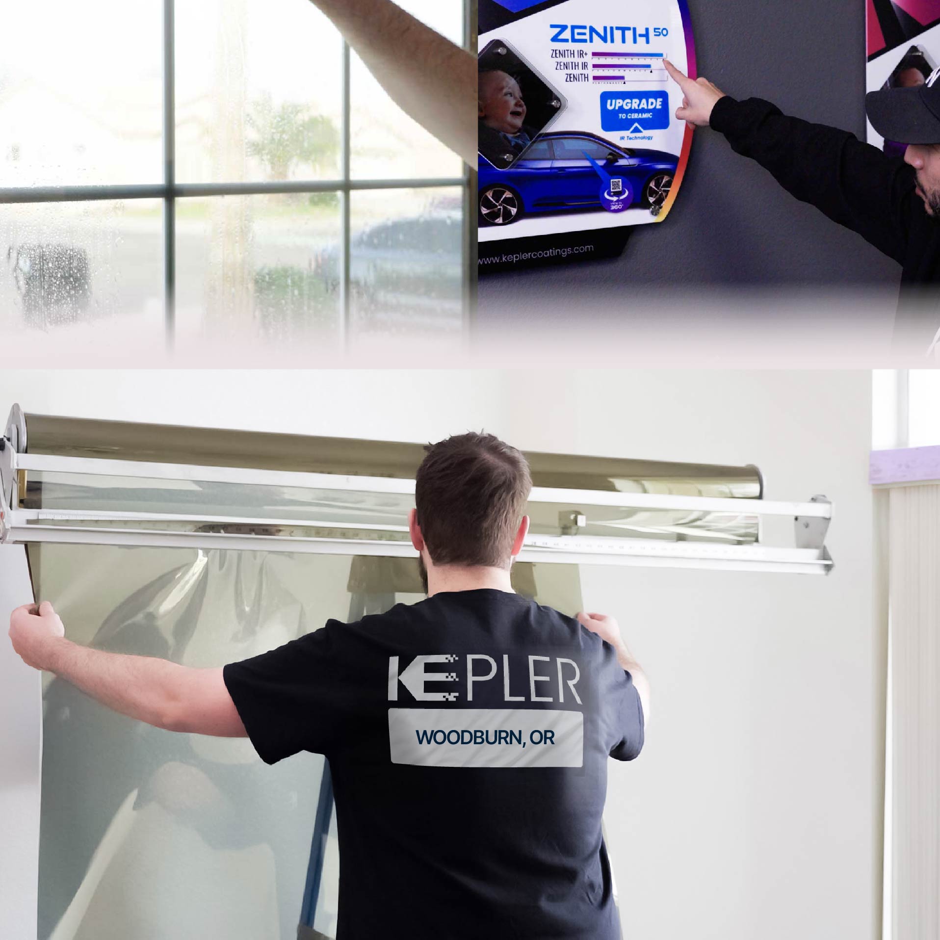 Kepler Specialist Installing Anti-Graffiti Film in Woodburn, Oregon
