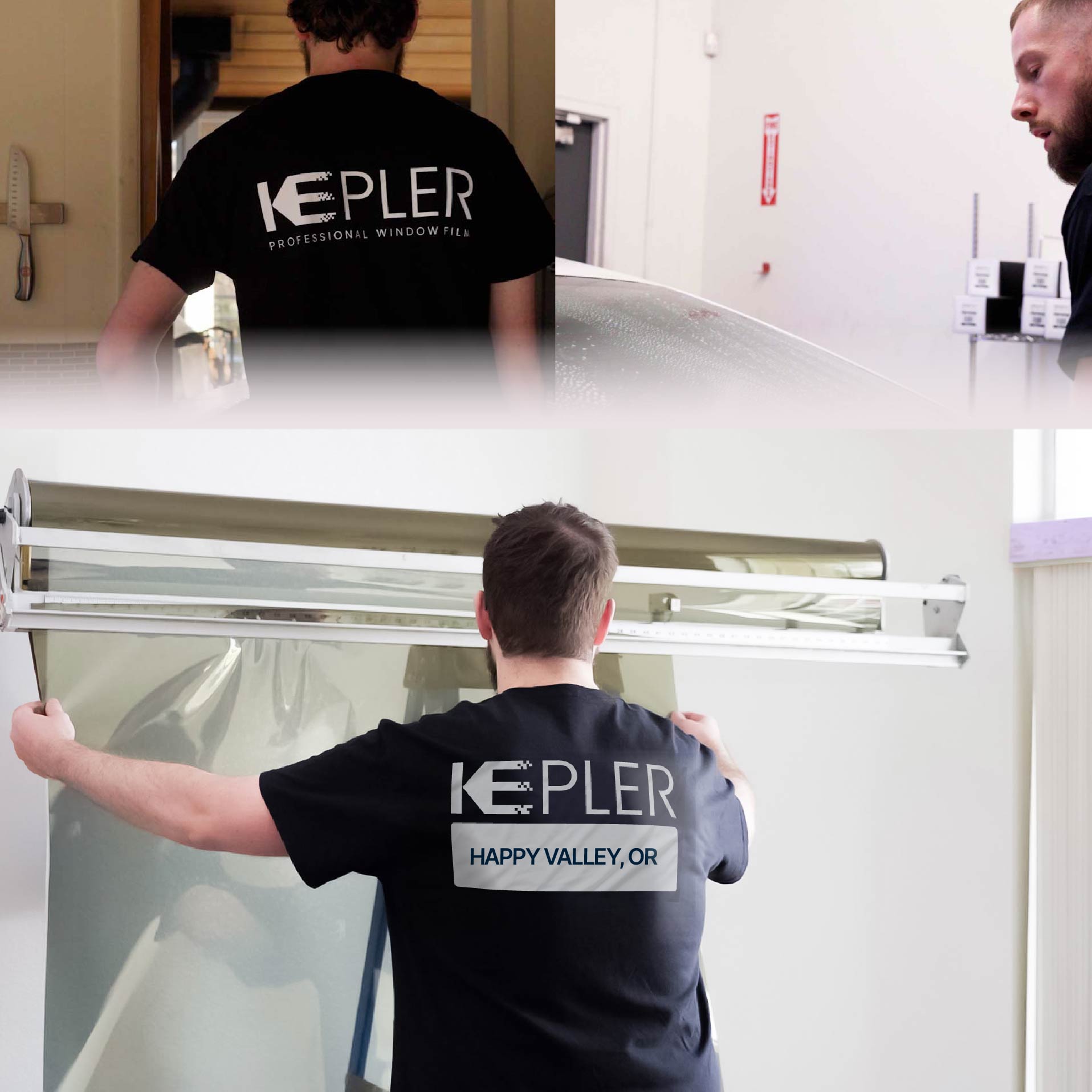 Kepler Specialist Installing Anti-Graffiti Film in Happy Valley, Oregon