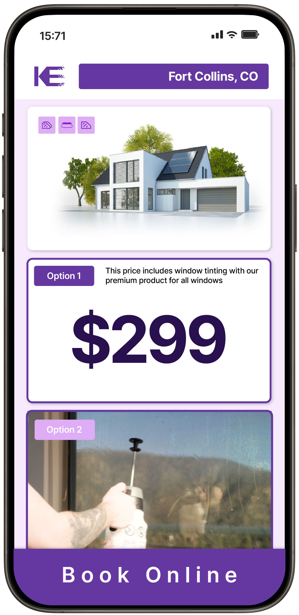 View Affordable Home Window Tinting Rates in Fort Collins, Colorado