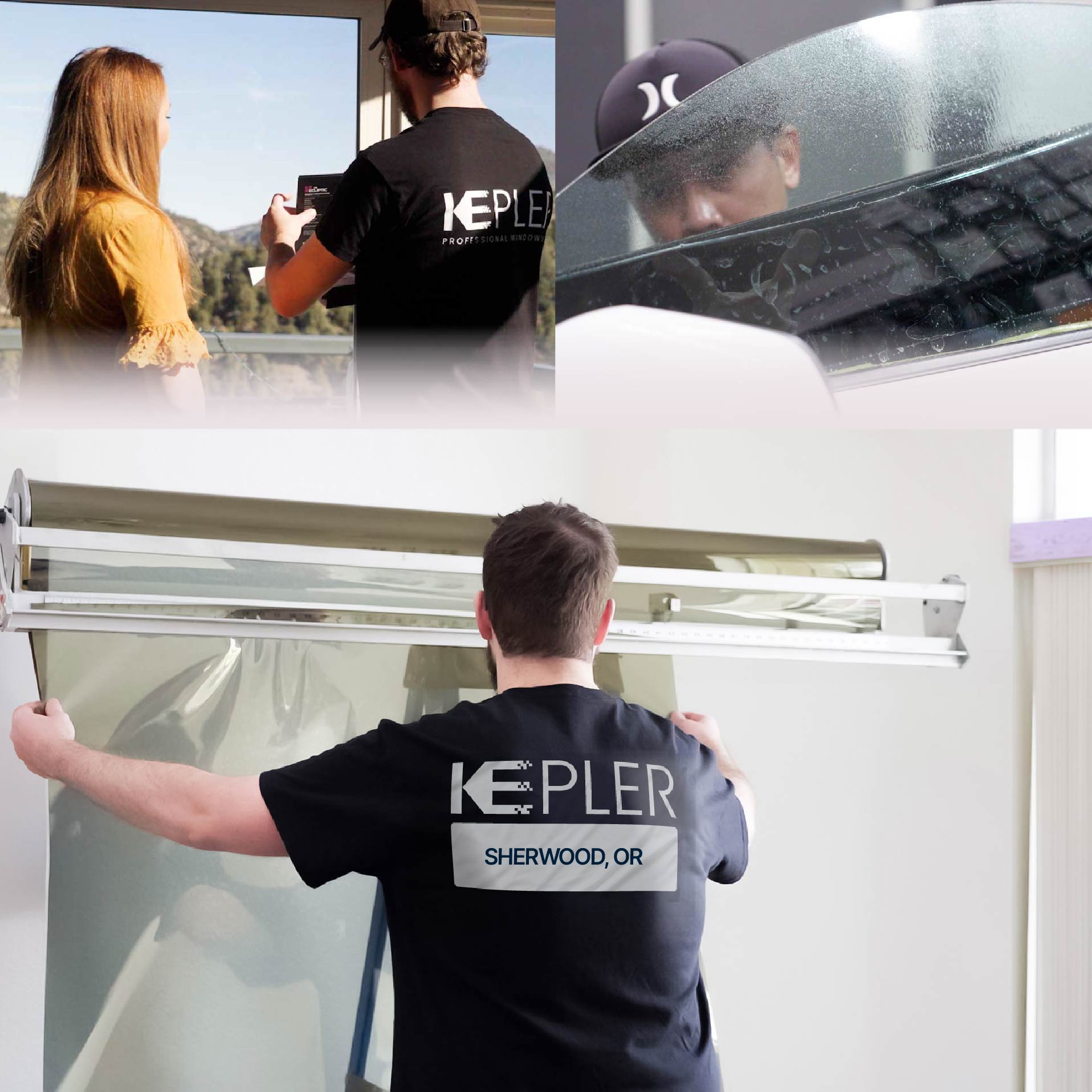 Kepler Specialist Installing Anti-Graffiti Film in Sherwood, Oregon