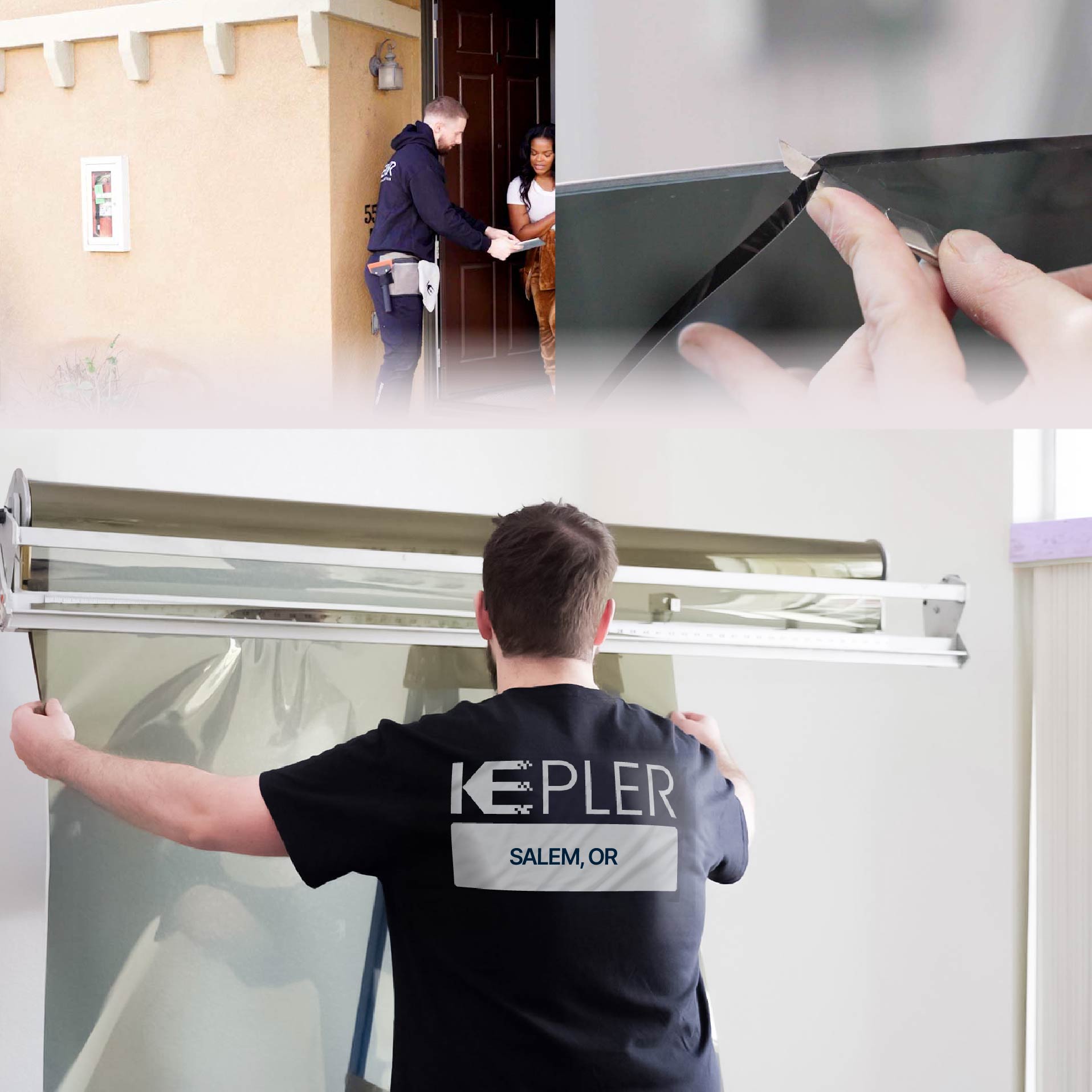 Kepler Specialist Installing Anti-Graffiti Film in Salem, Oregon