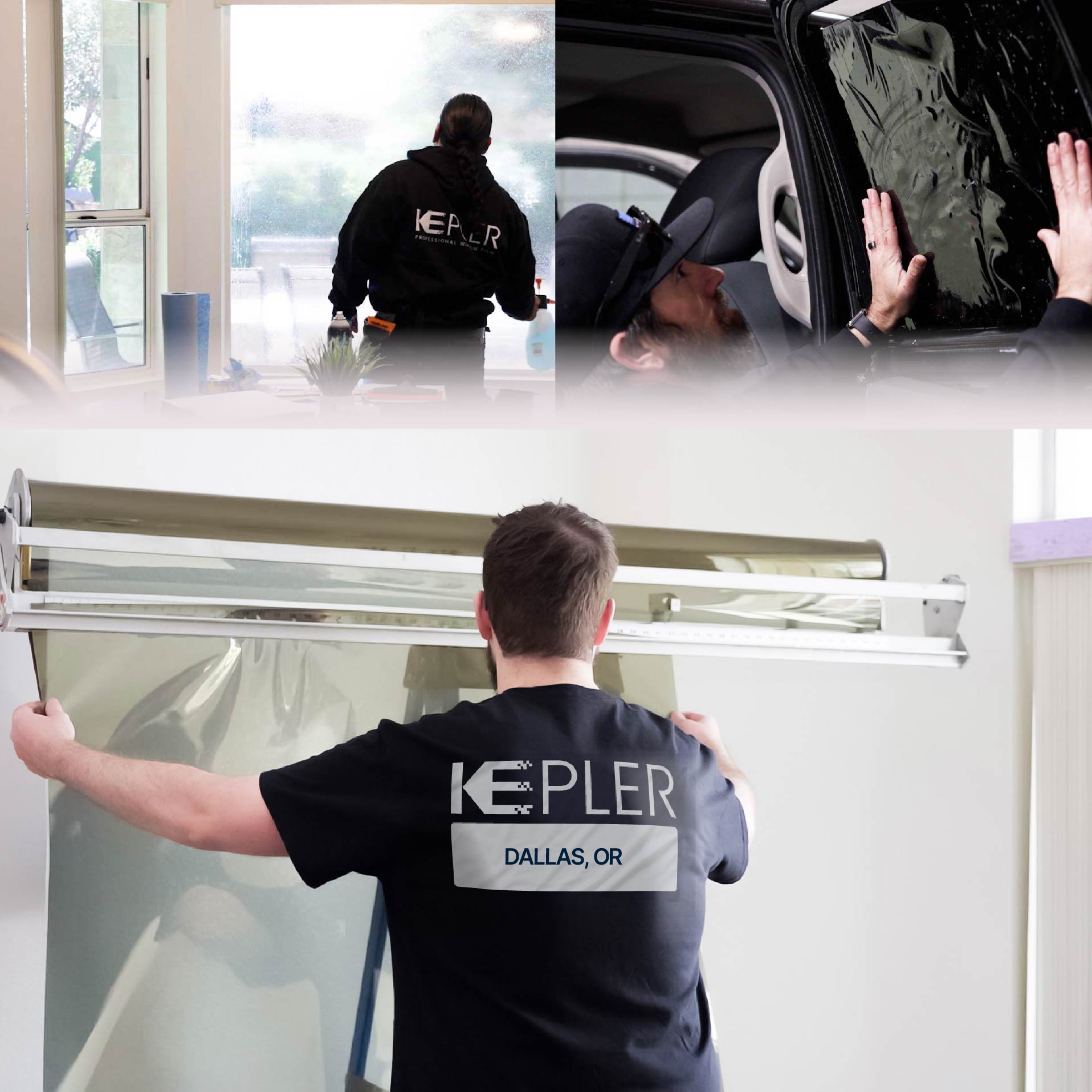 Kepler Specialist Installing Anti-Graffiti Film in Dallas, Oregon