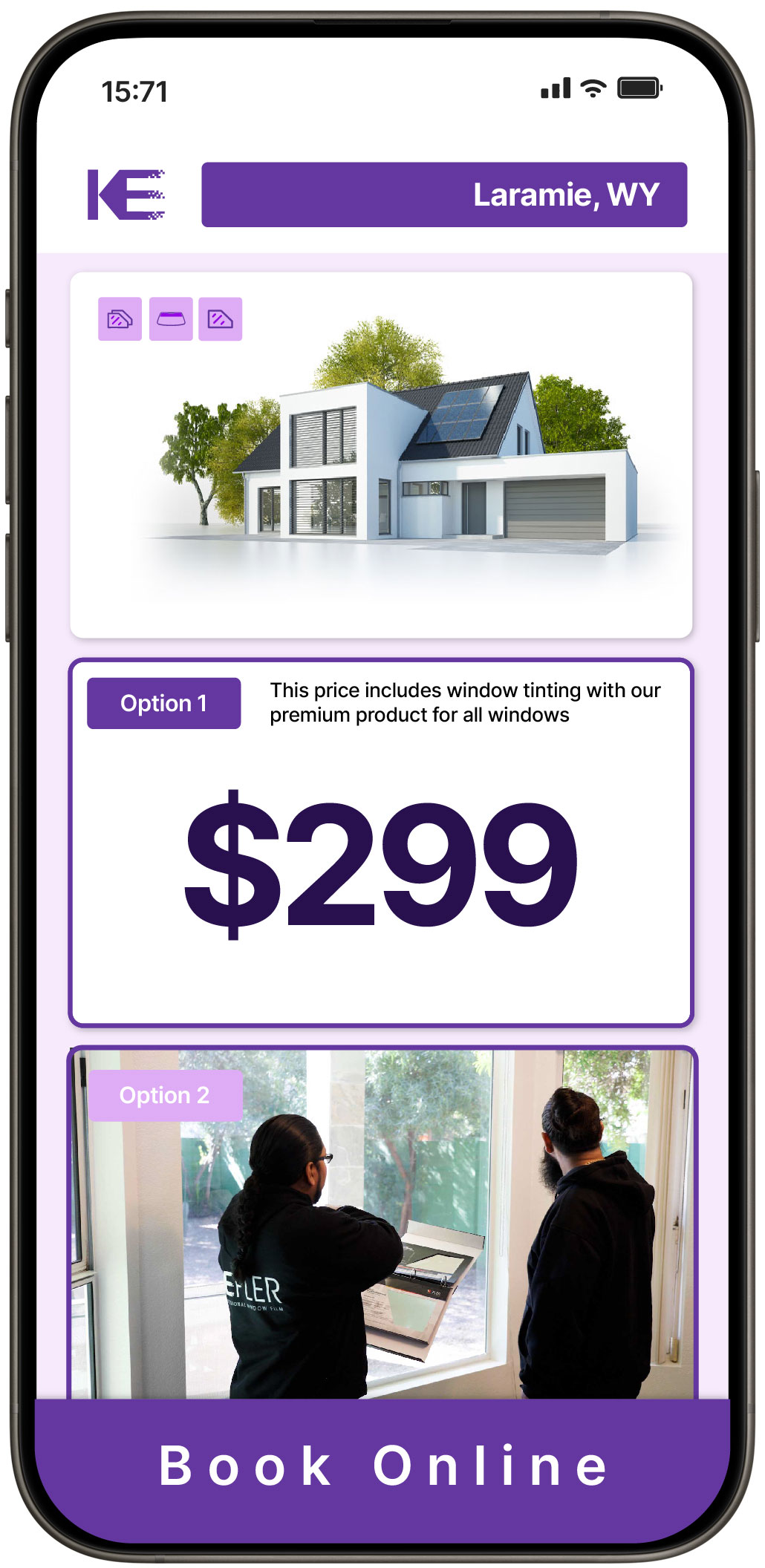 View Competitive Home Window Tinting Costs in Laramie, Wyoming