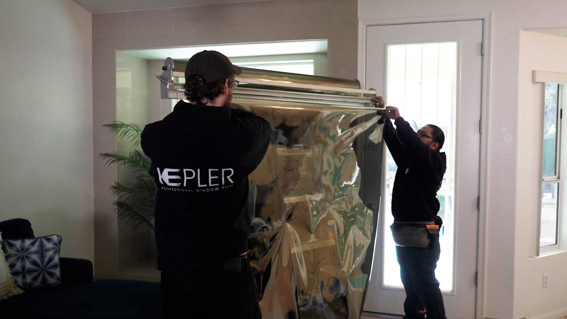 Professional Commercial Glass Tinting Preparation in Springfield