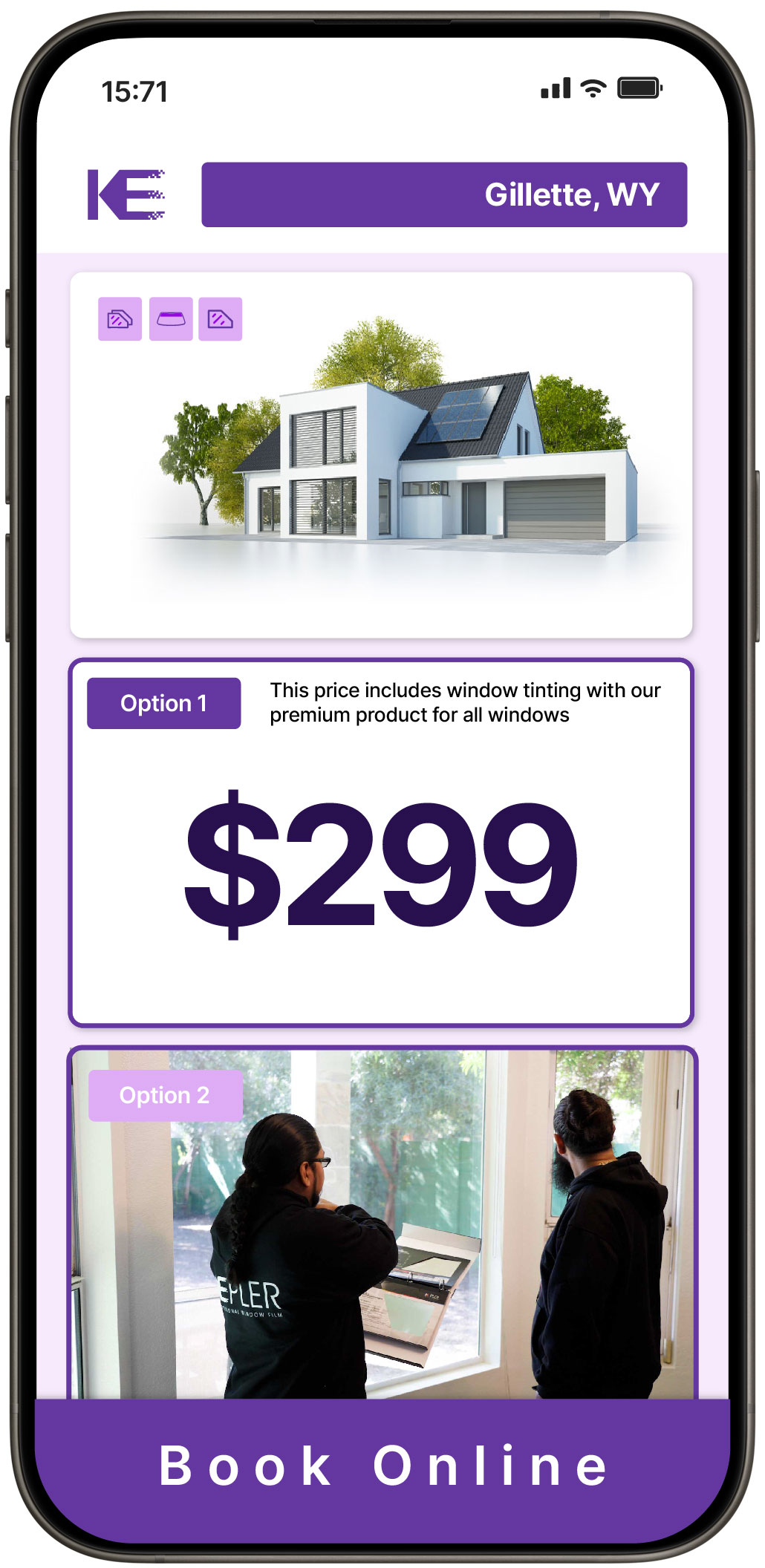 View Reasonable Home Window Tinting Costs in Gillette, Wyoming