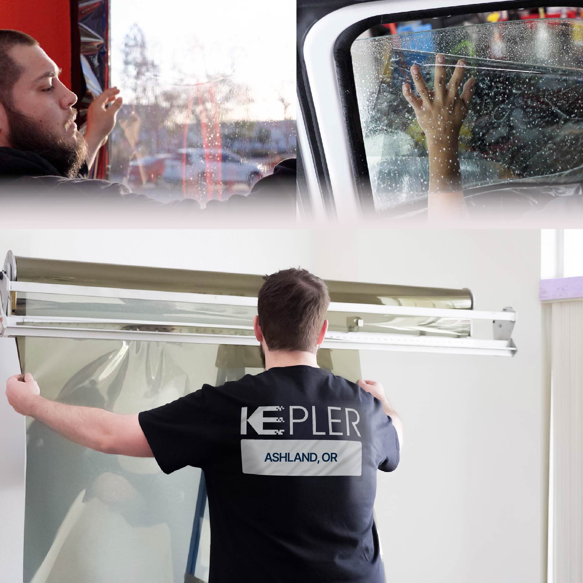 Kepler Specialist Installing Anti-Graffiti Film in Ashland, Oregon