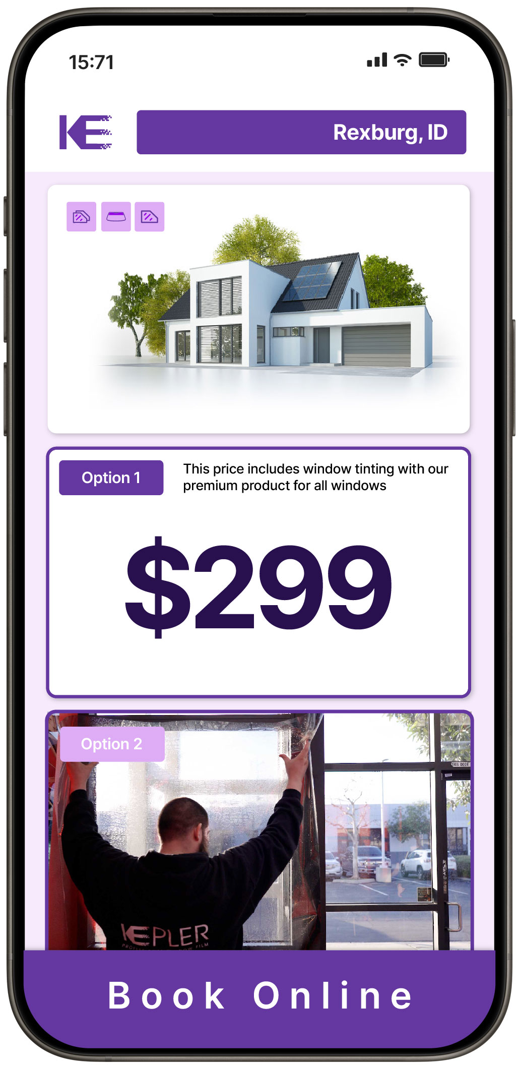 View Competitive Home Window Tinting Costs in Rexburg, Idaho