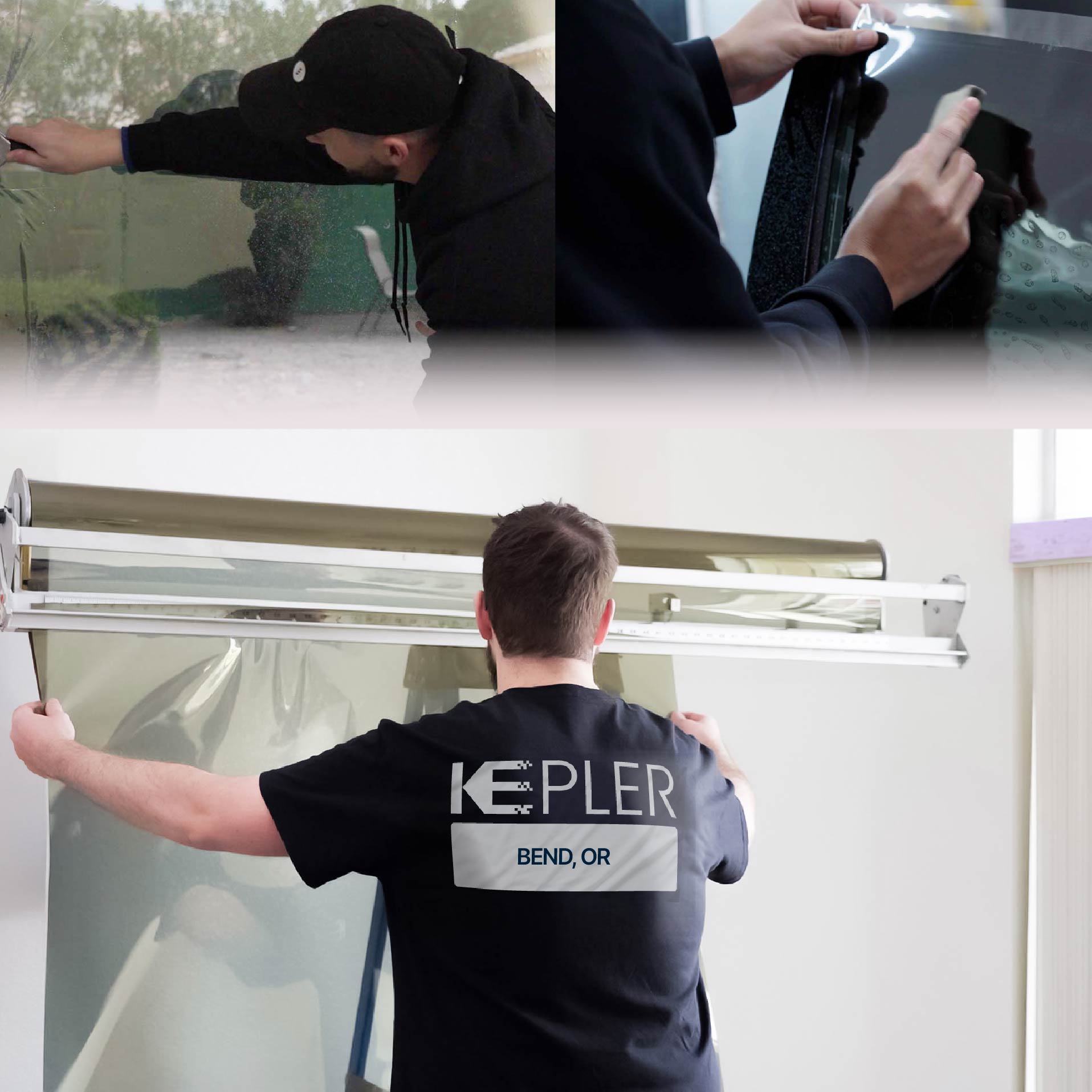 Kepler Specialist Installing Anti-Graffiti Film in Bend, Oregon