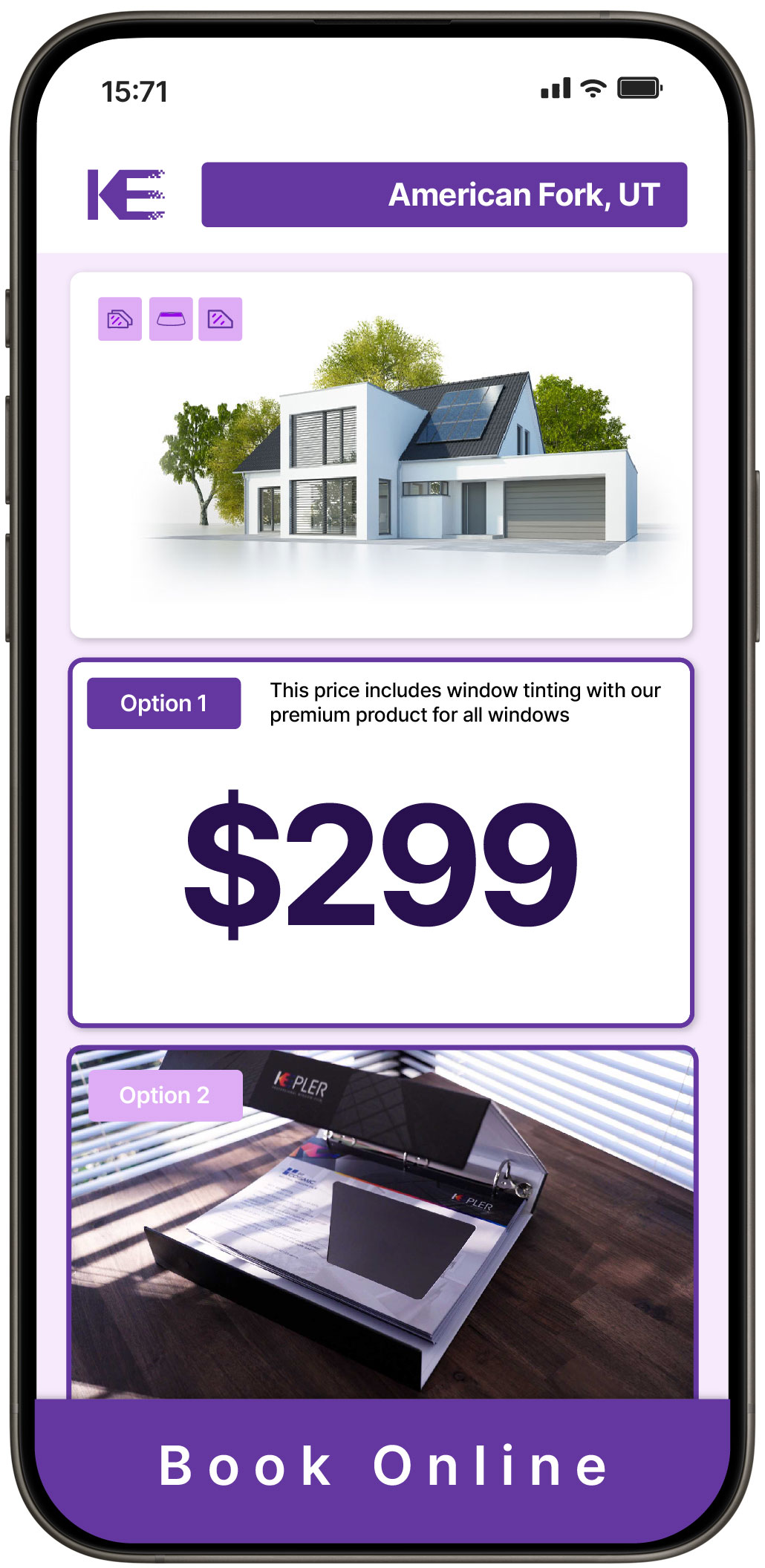 View Competitive Home Window Tinting Costs in American Fork, Utah