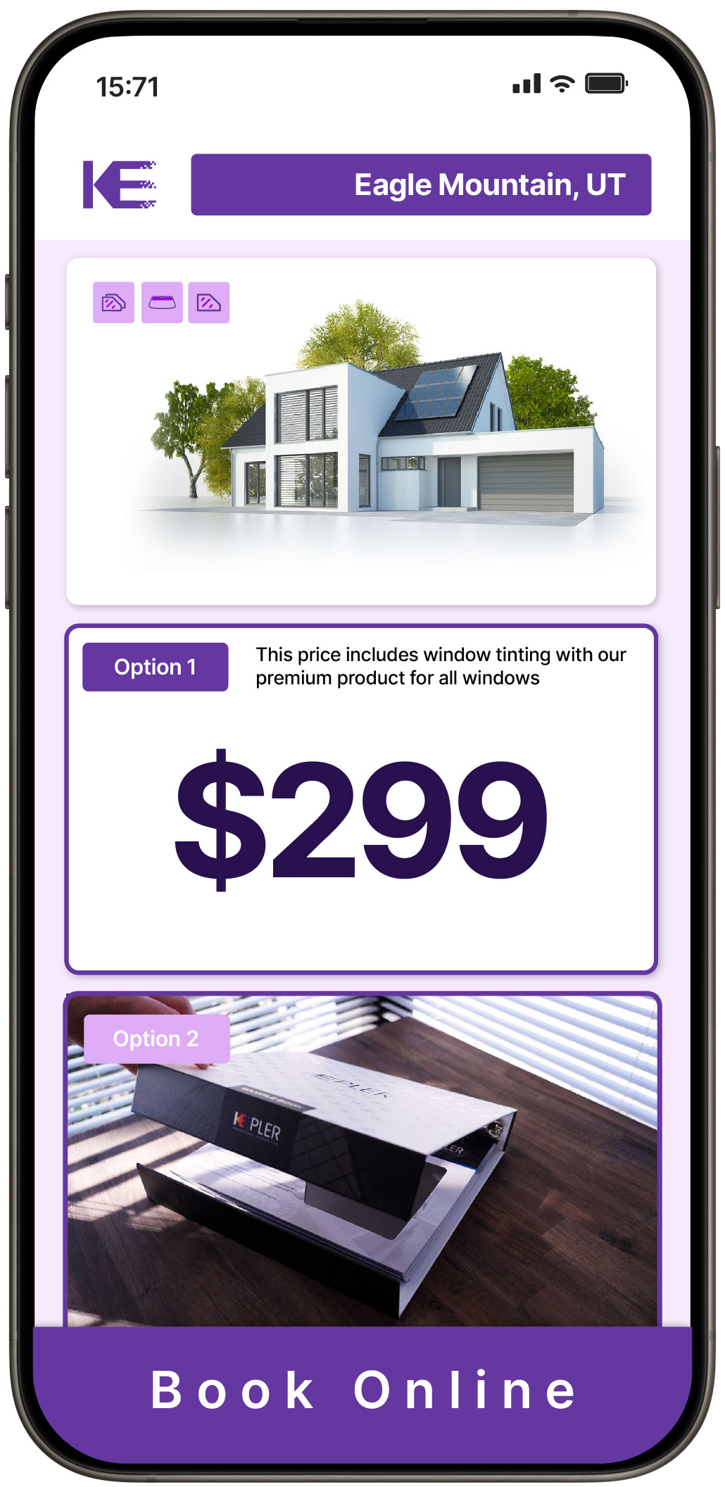 View Affordable Home Window Tinting Rates in Eagle Mountain, Utah