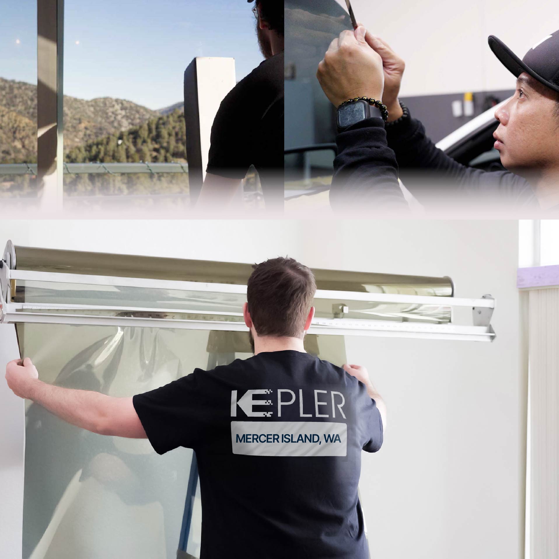 Kepler Specialist Installing Anti-Graffiti Film in Mercer Island, Washington