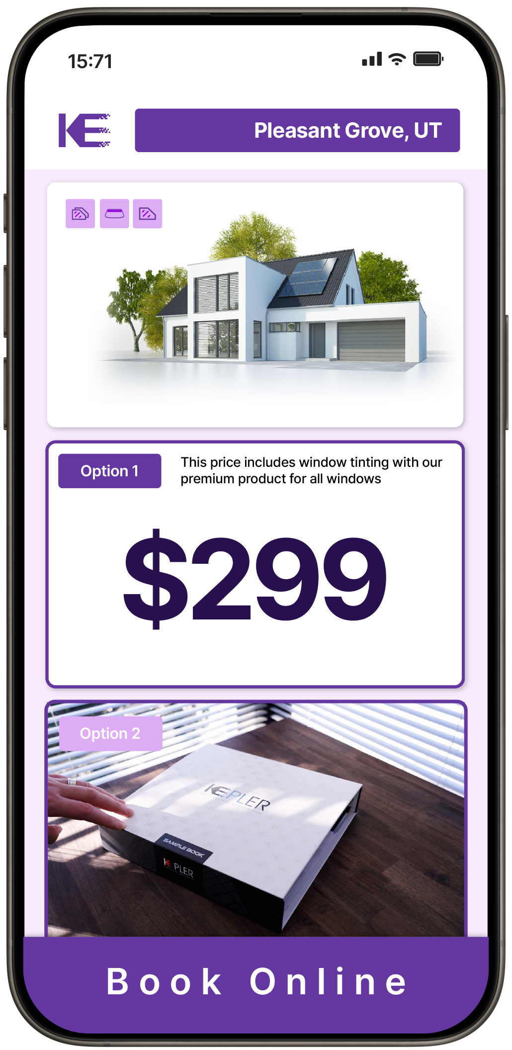 View Competitive Home Window Tinting Prices in Pleasant Grove, Utah