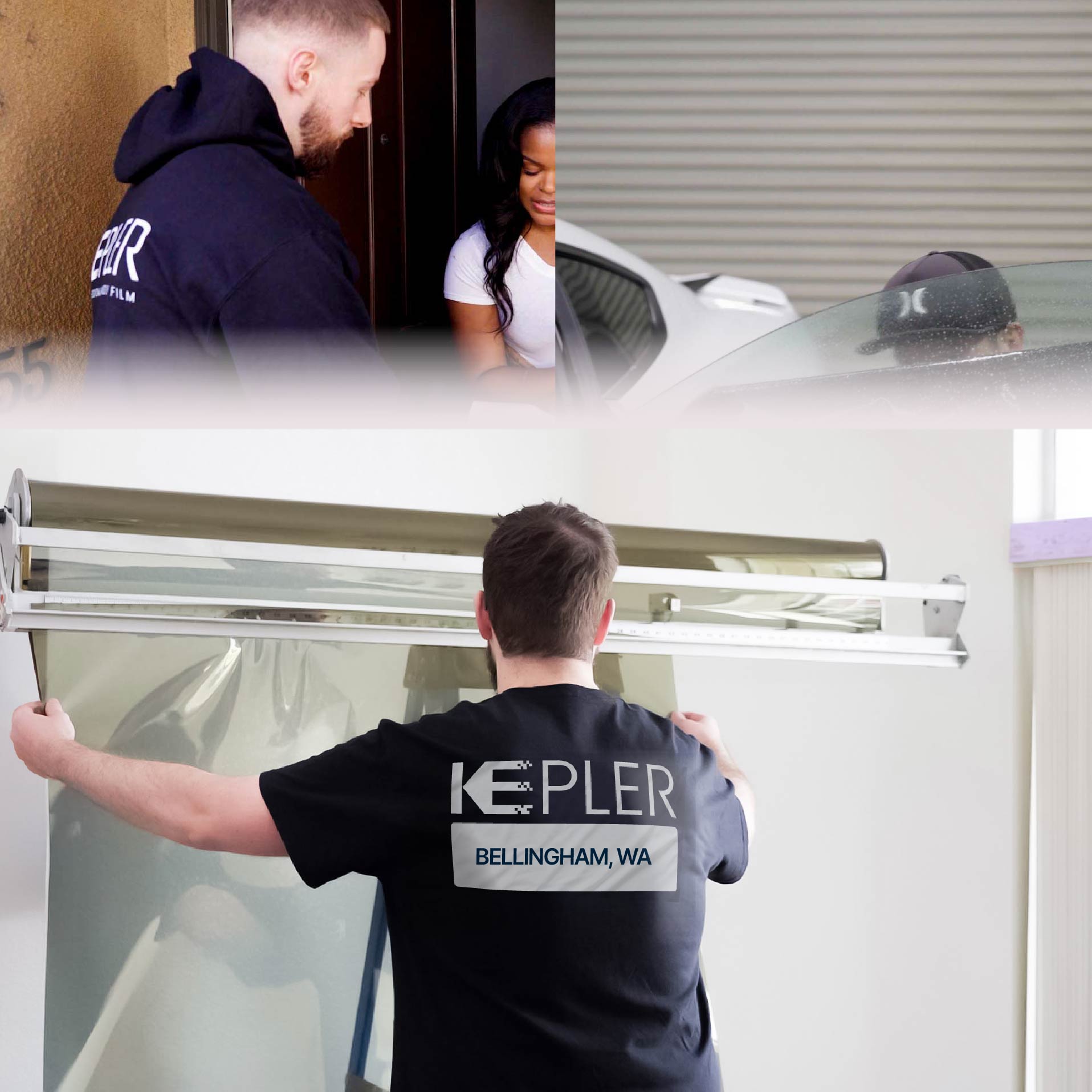 Kepler Specialist Installing Anti-Graffiti Film in Bellingham, Washington