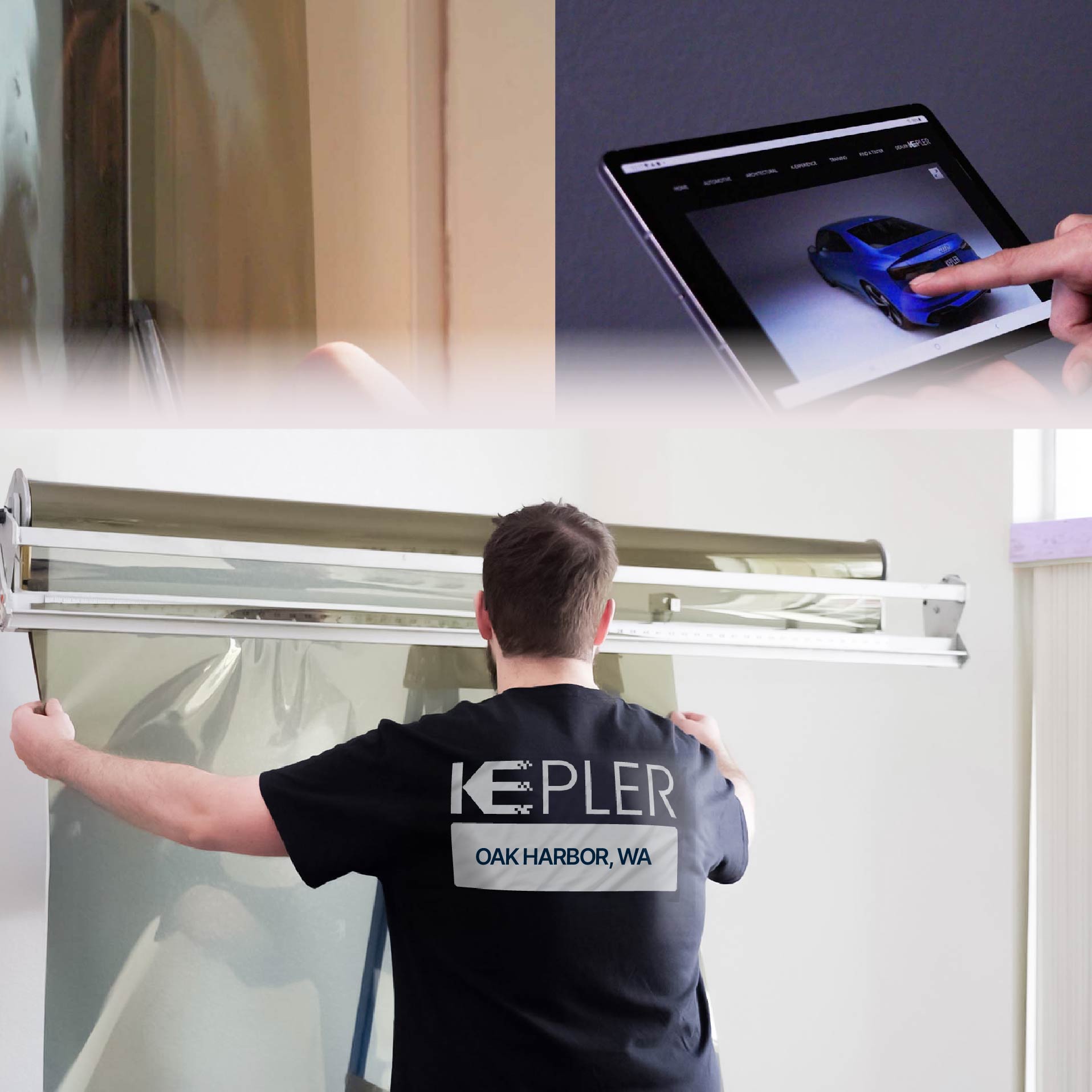 Kepler Specialist Installing Anti-Graffiti Film in Oak Harbor, Washington