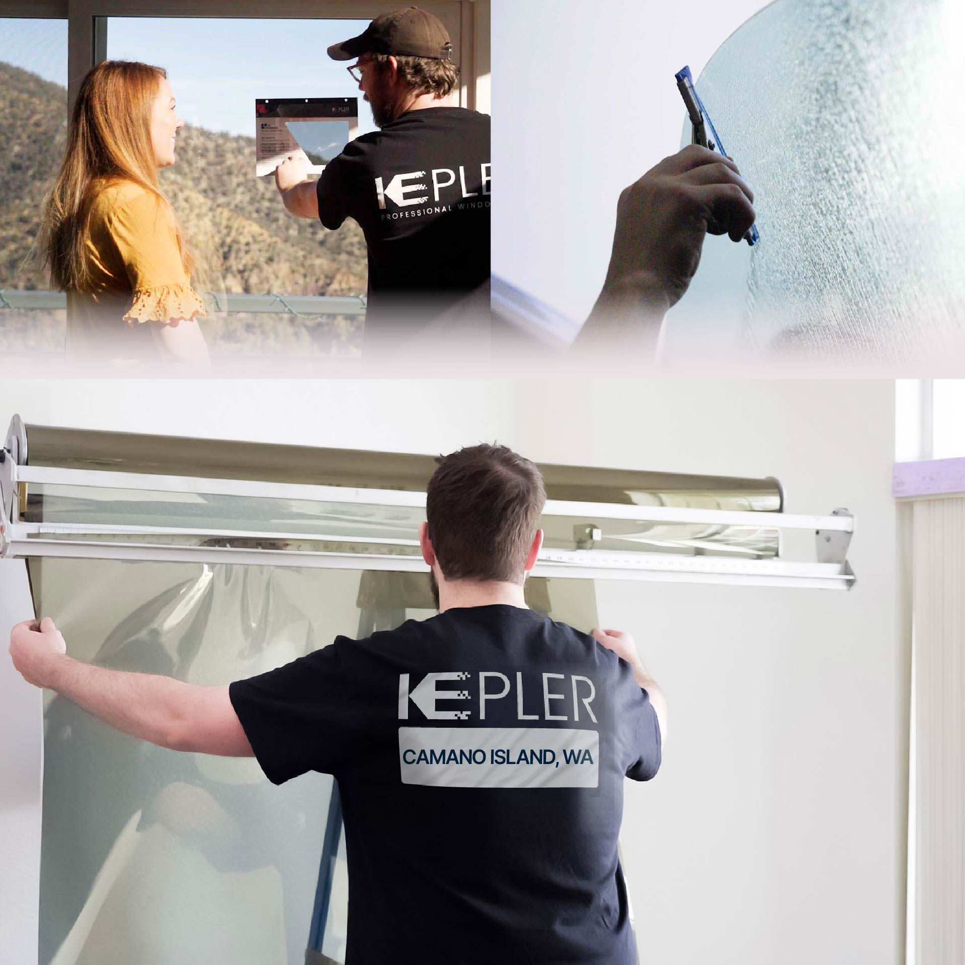 Kepler Specialist Installing Anti-Graffiti Film in Camano Island, Washington