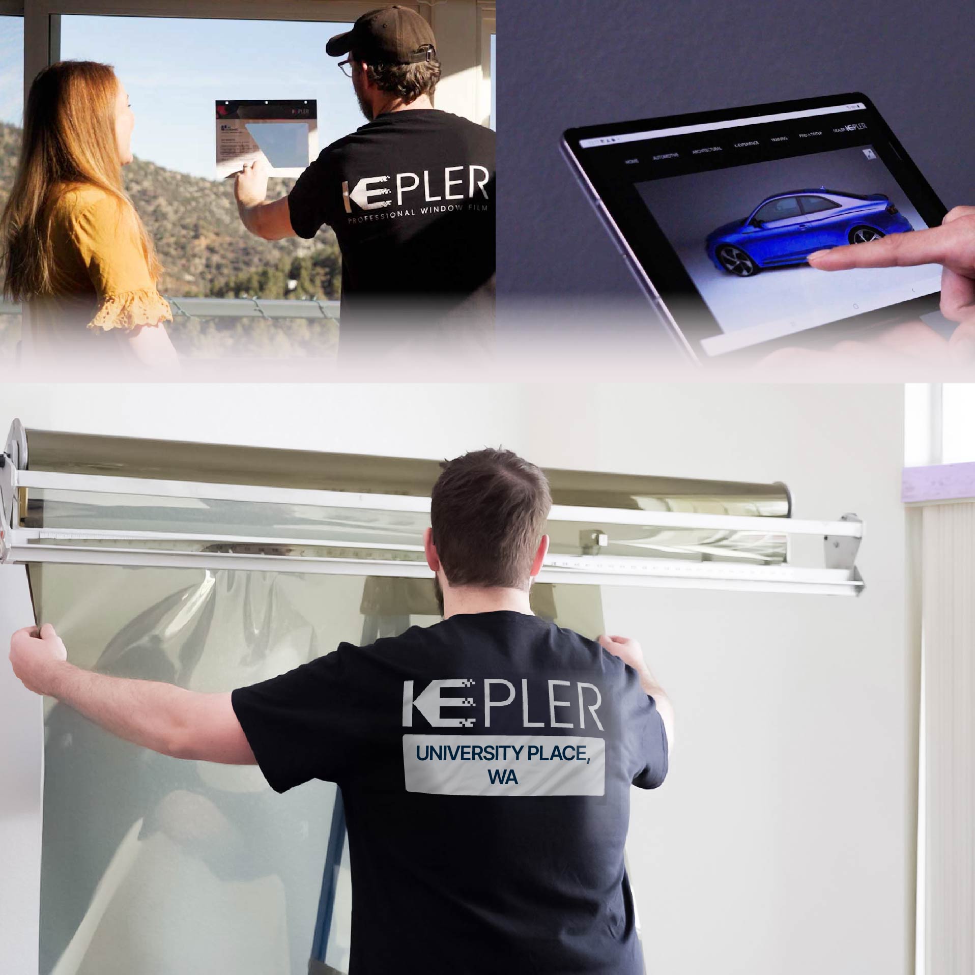Kepler Specialist Installing Anti-Graffiti Film in University Place, Washington