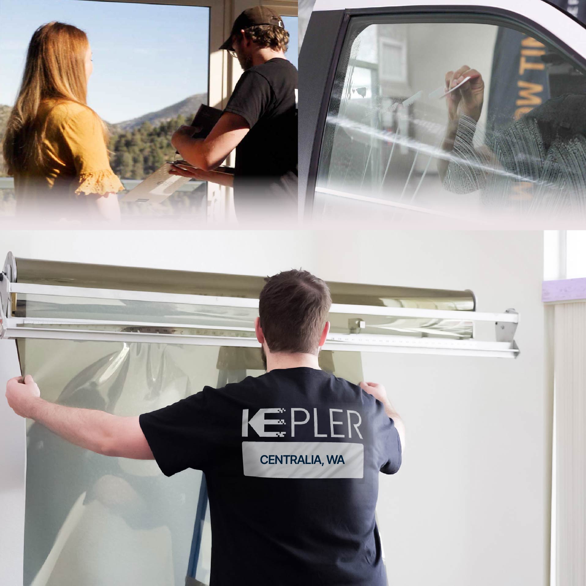 Kepler Specialist Installing Anti-Graffiti Film in Centralia, Washington