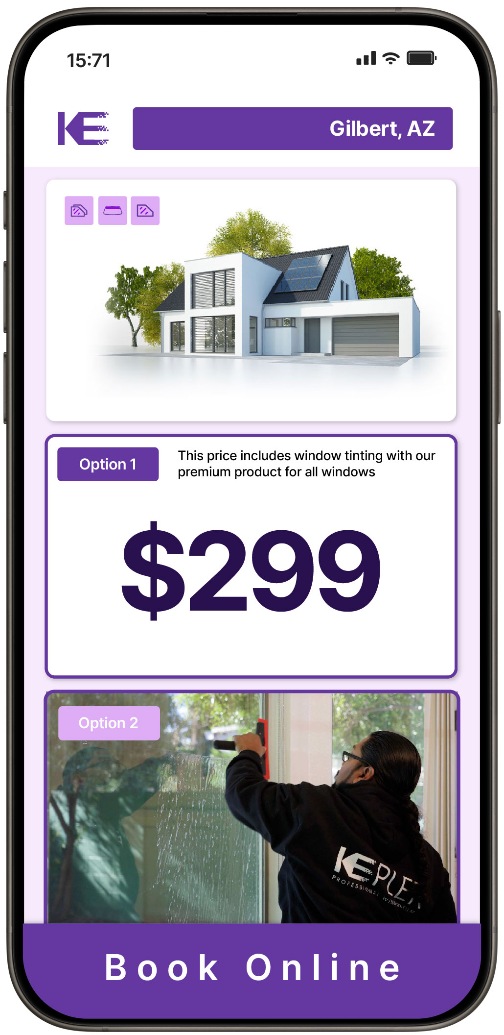 View Reasonable Home Window Tinting Rates in Gilbert, Arizona