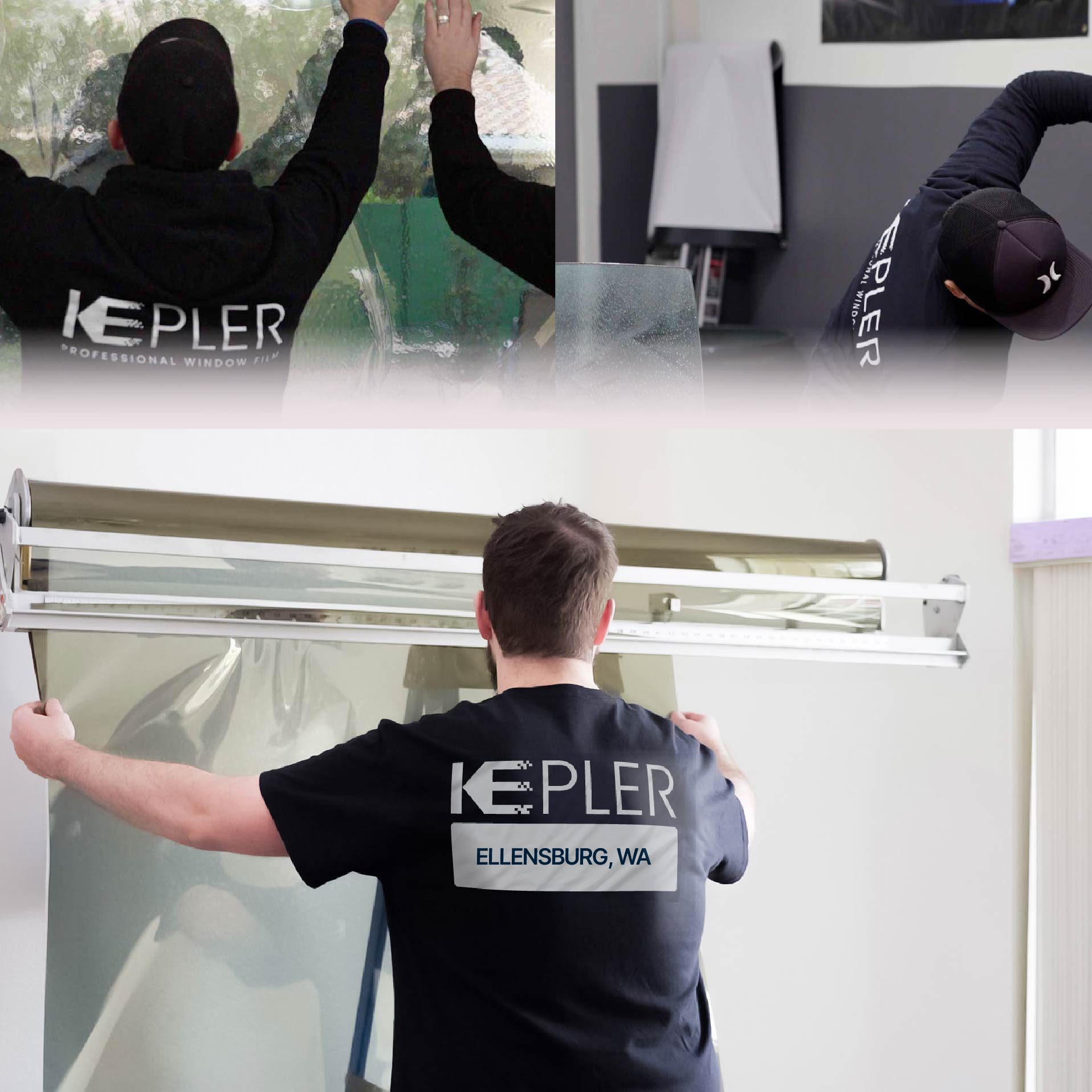 Kepler Specialist Installing Anti-Graffiti Film in Ellensburg, Washington