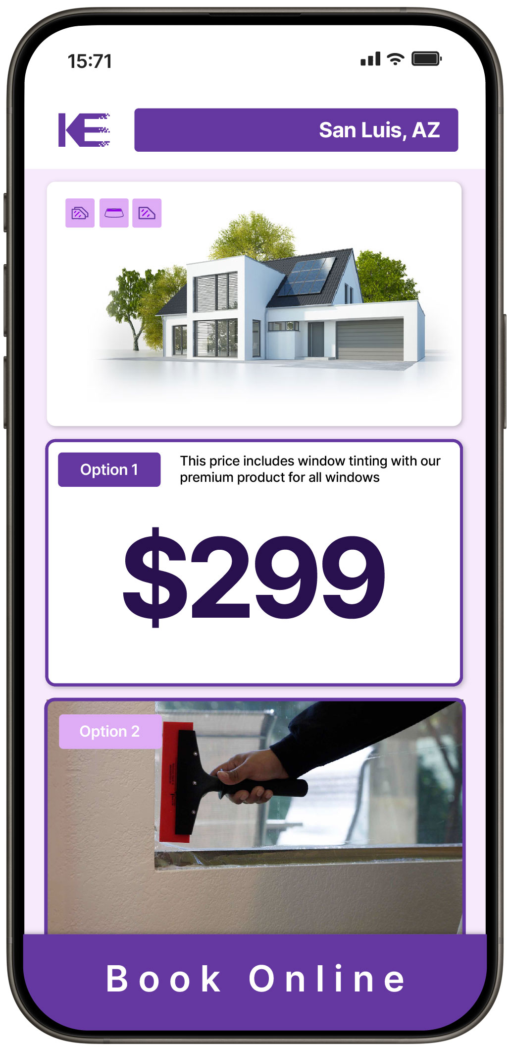 View Competitive Home Window Tinting Costs in San Luis, Arizona