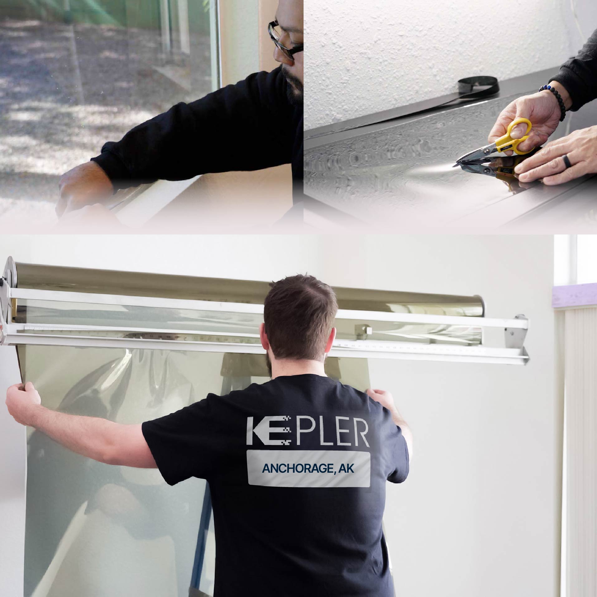 Kepler Specialist Installing Anti-Graffiti Film in Anchorage, Alaska