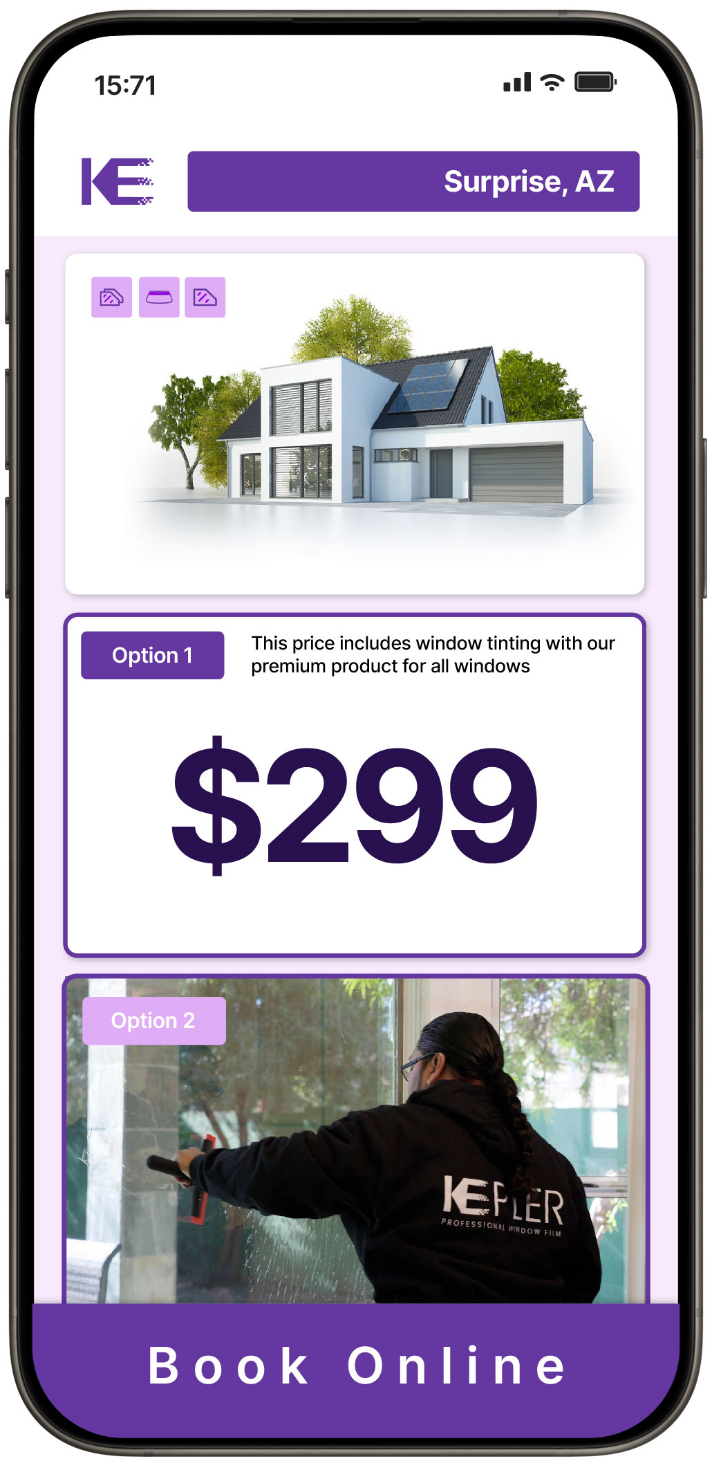 View Affordable Home Window Tinting Prices in Surprise, Arizona