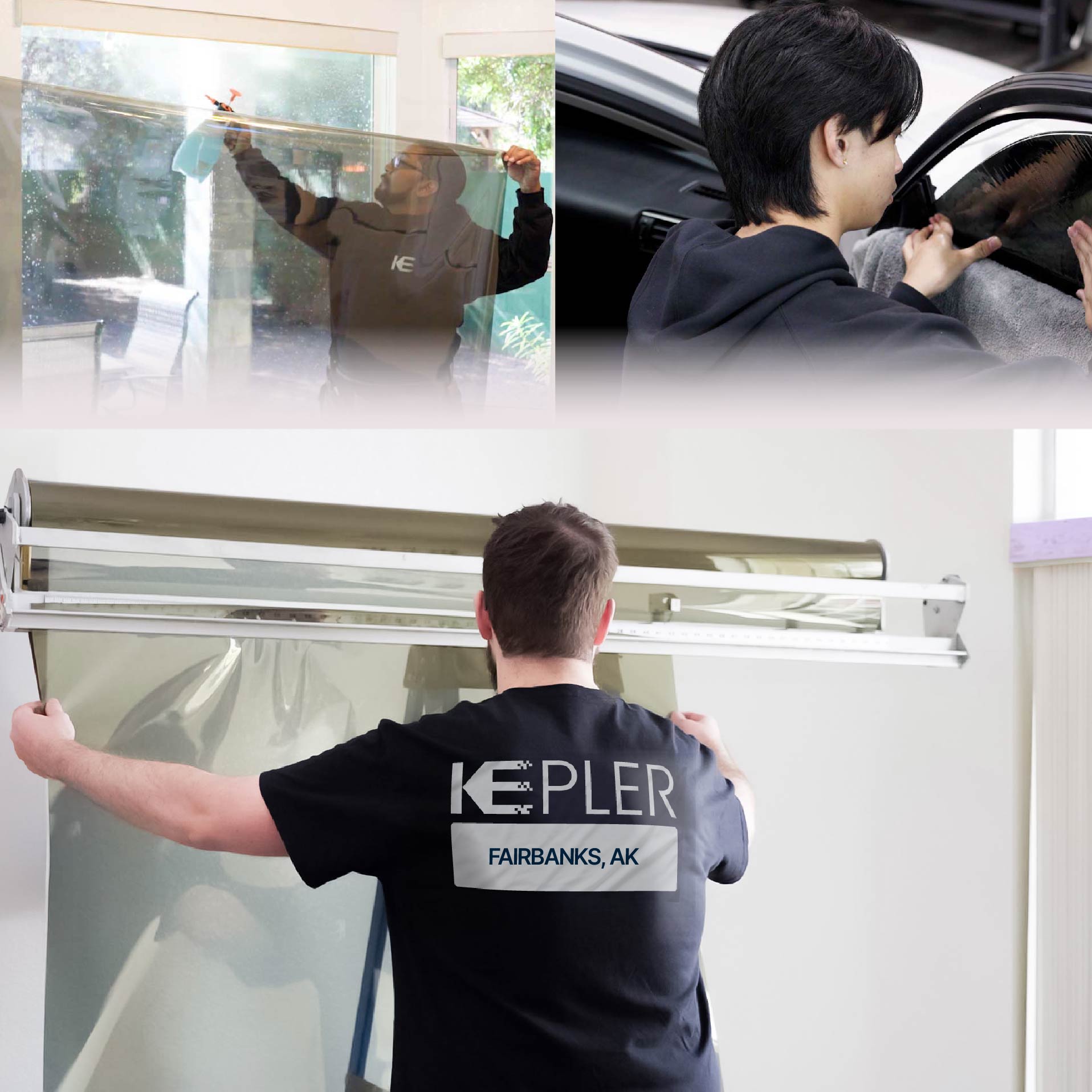 Kepler Specialist Installing Anti-Graffiti Film in Fairbanks, Alaska