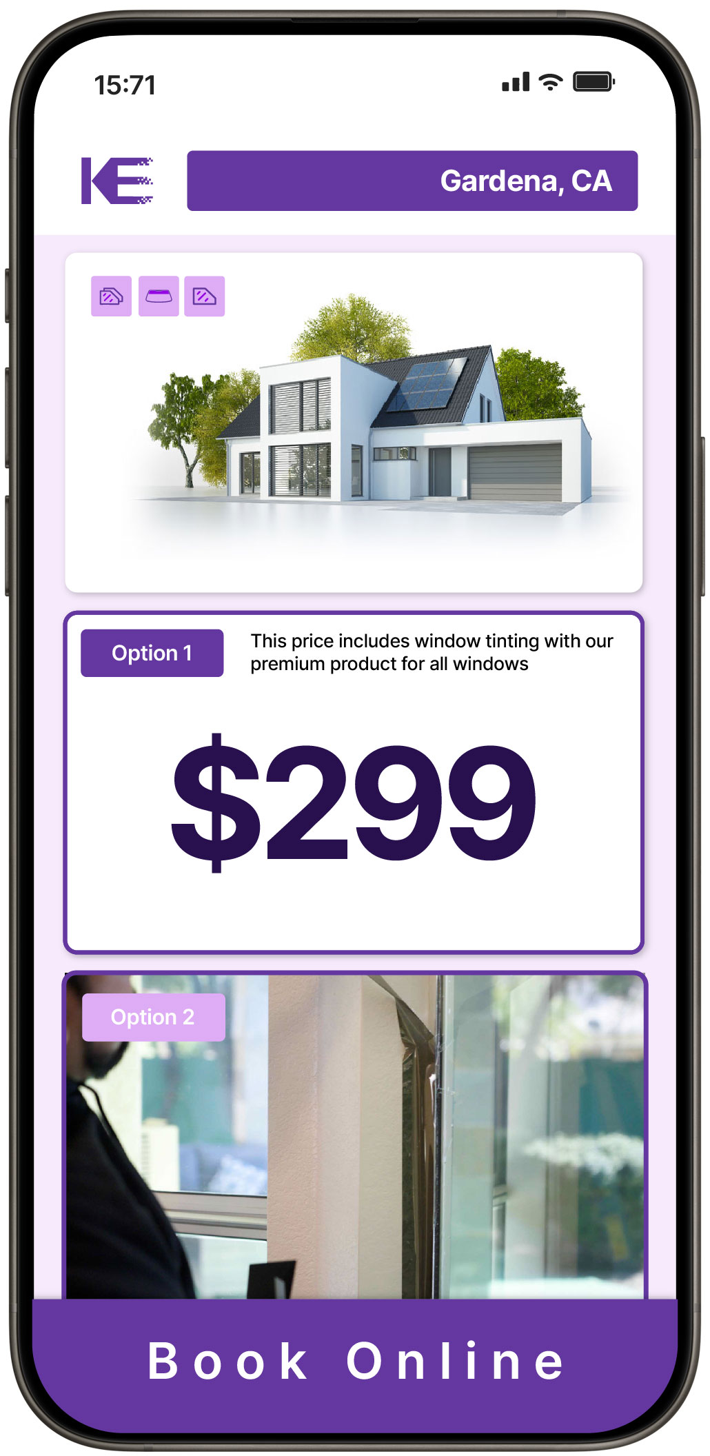 View Competitive Home Window Tinting Costs in Gardena, California