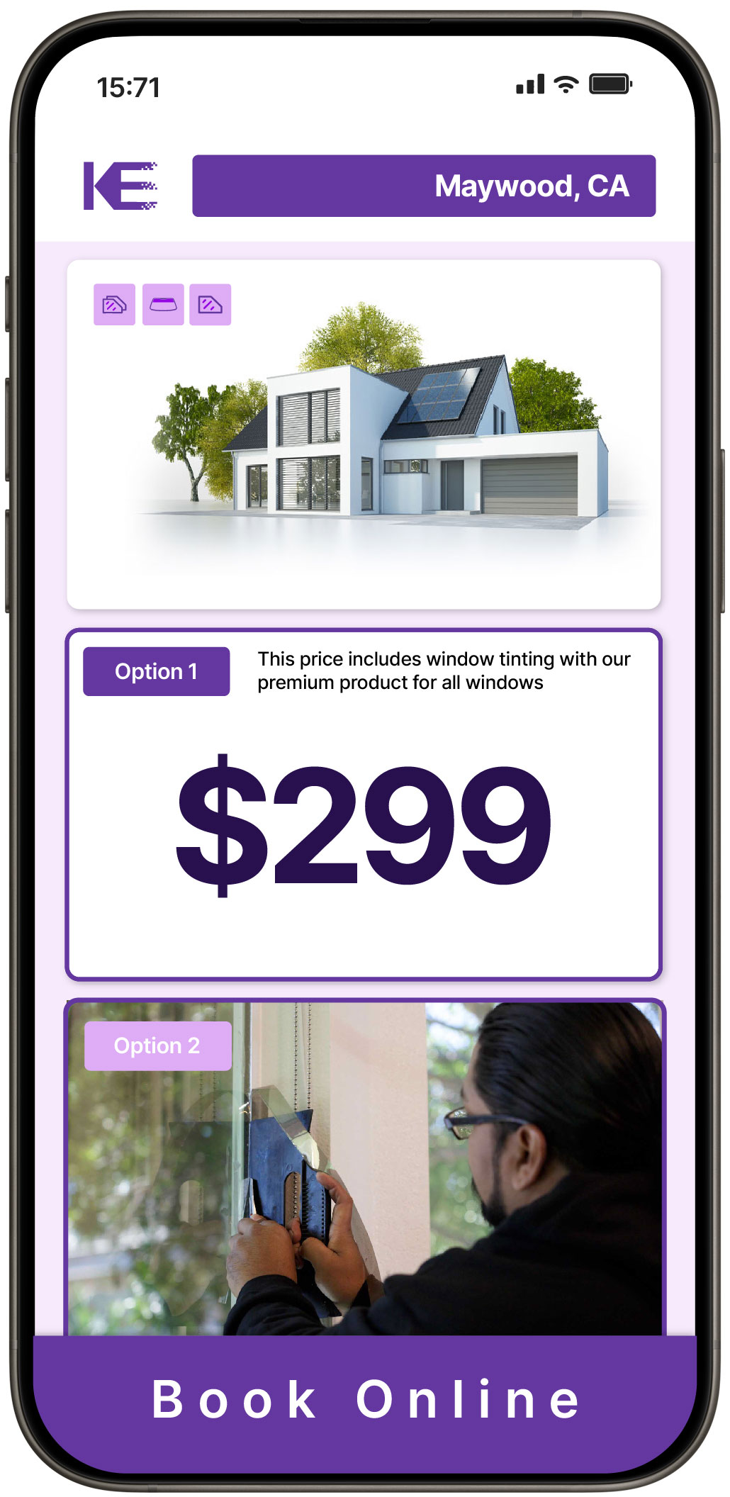 View Affordable Home Window Tinting Rates in Maywood, California