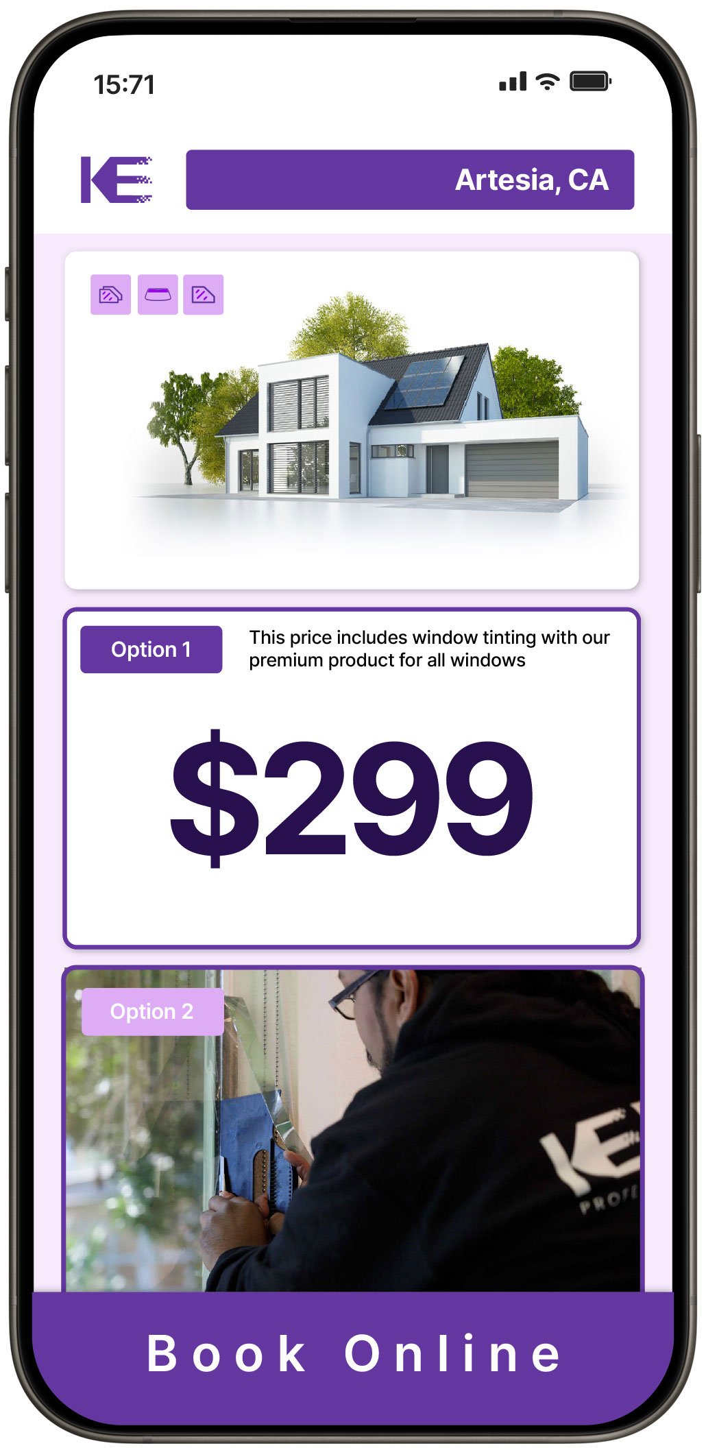 View Reasonable Home Window Tinting Costs in Artesia, California