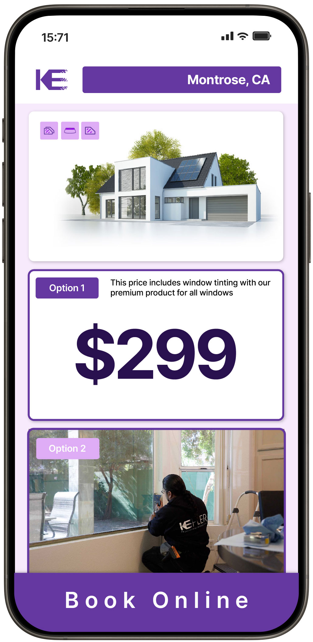 View Affordable Home Window Tinting Prices in Montrose, California