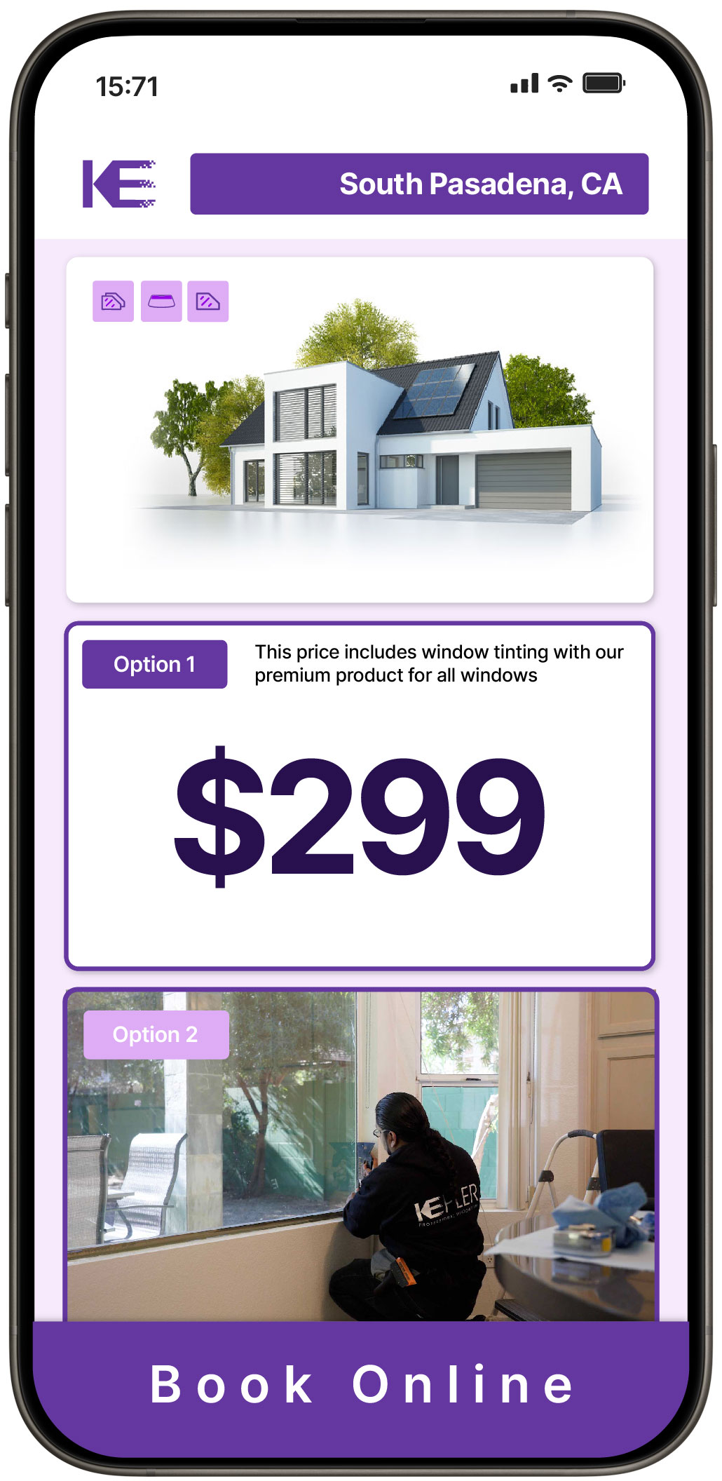 View Reasonable Home Window Tinting Rates in South Pasadena, California