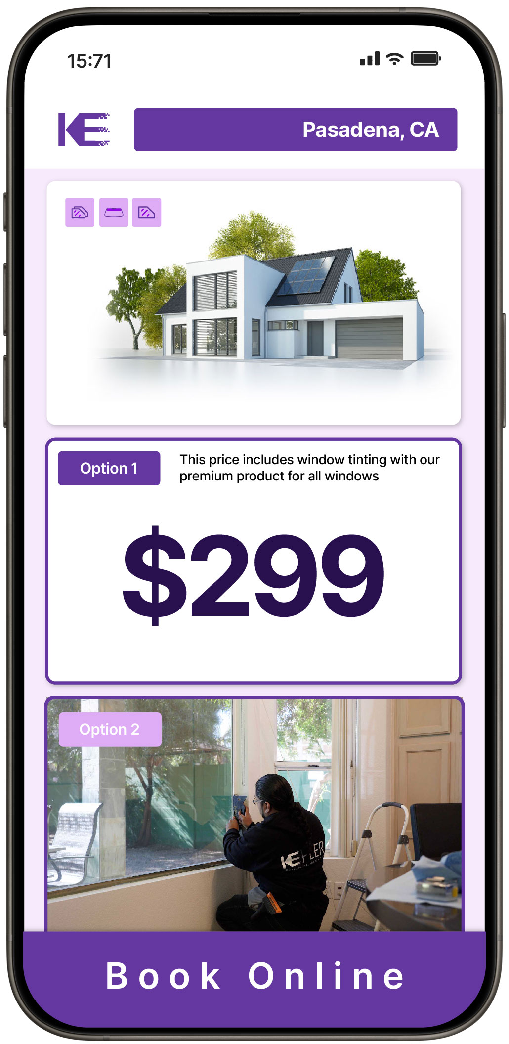 View Affordable Home Window Tinting Costs in Pasadena, California